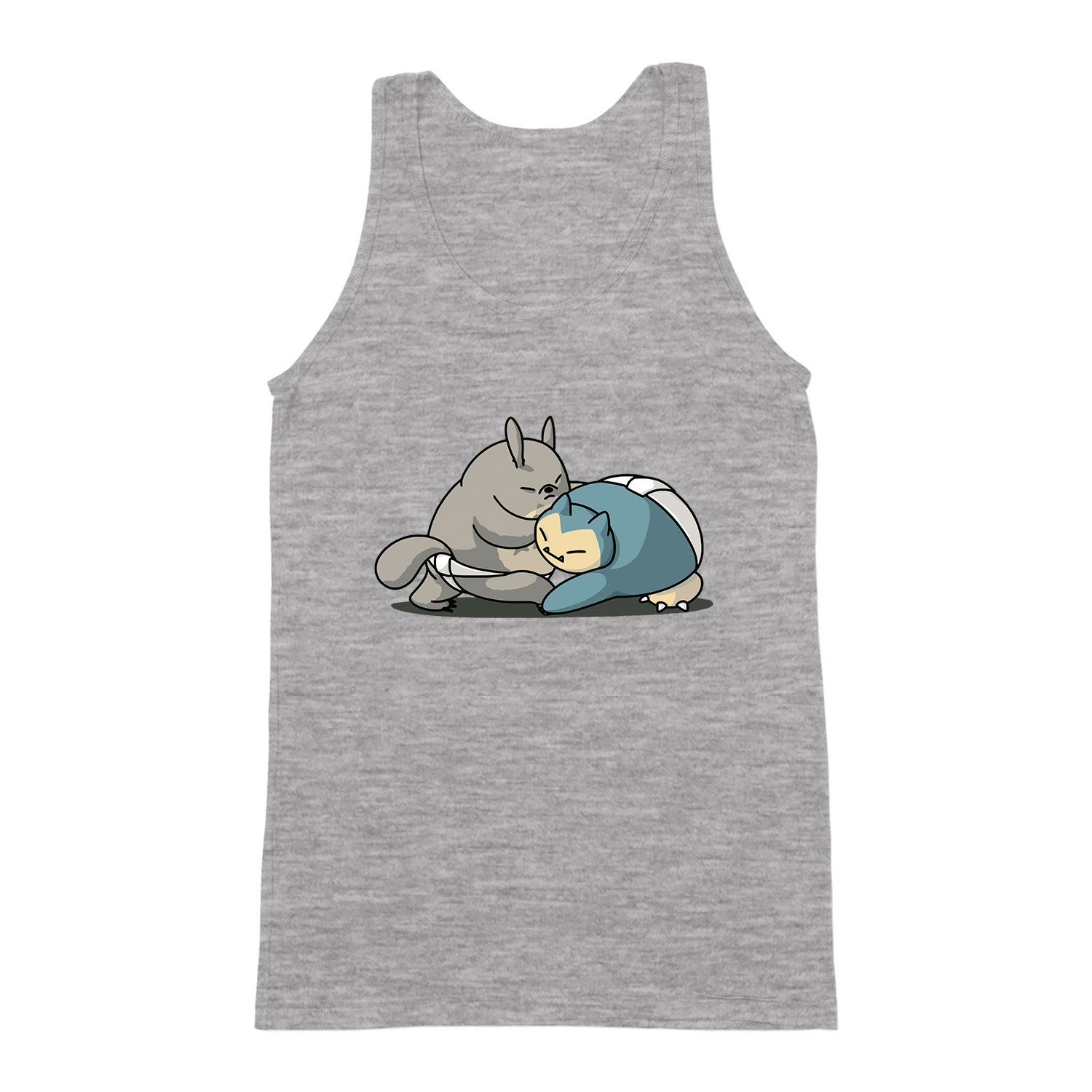 snorlax totoro Sportszürke Férfi Trikó
