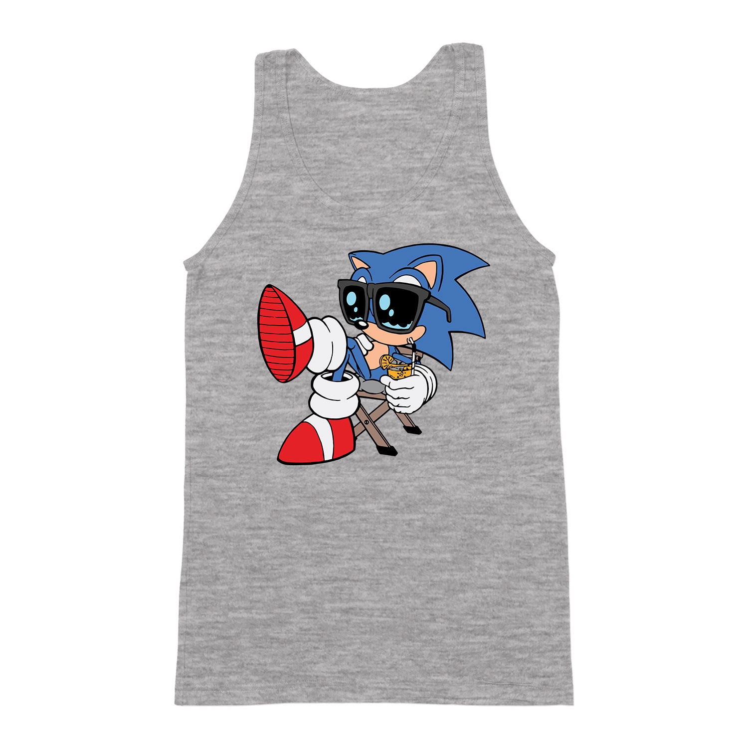sonic Sportszürke Férfi Trikó