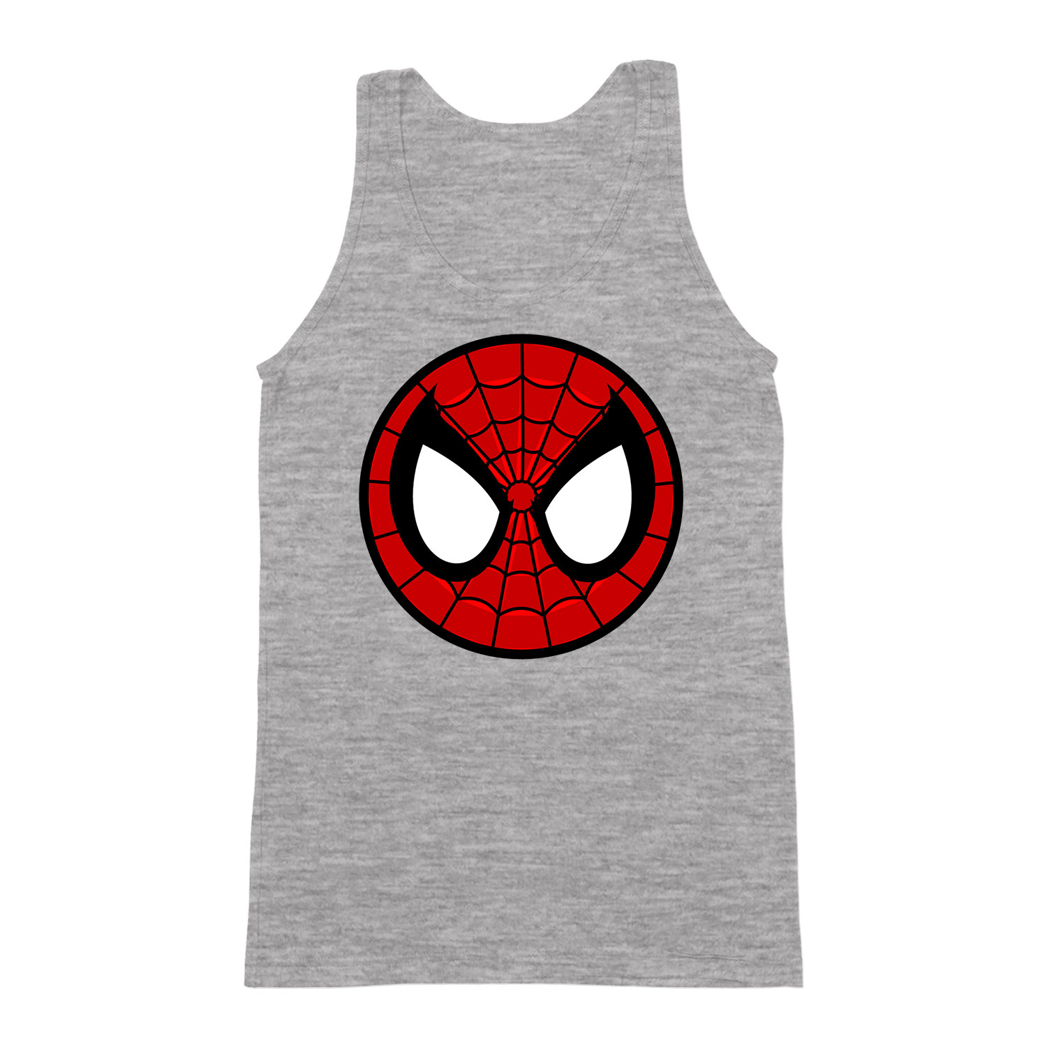spider face spider man pókember Sportszürke Férfi Trikó