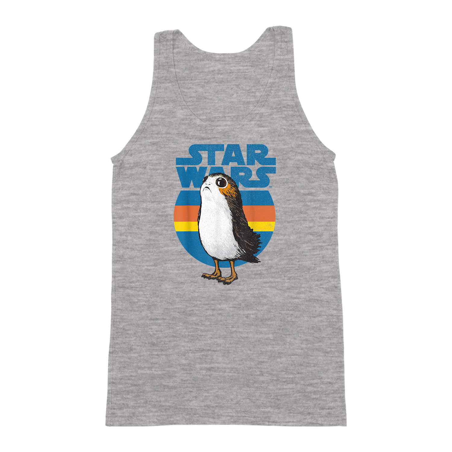 star wars porg Sportszürke Férfi Trikó