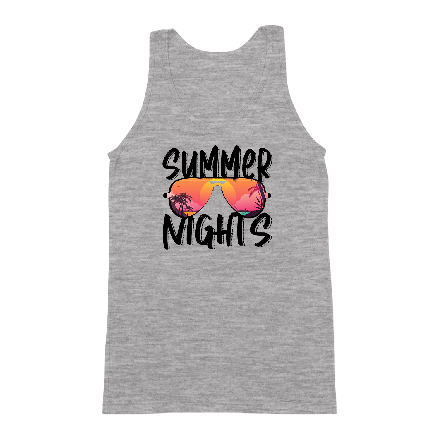 summer nyár nyári Sportszürke Férfi Trikó
