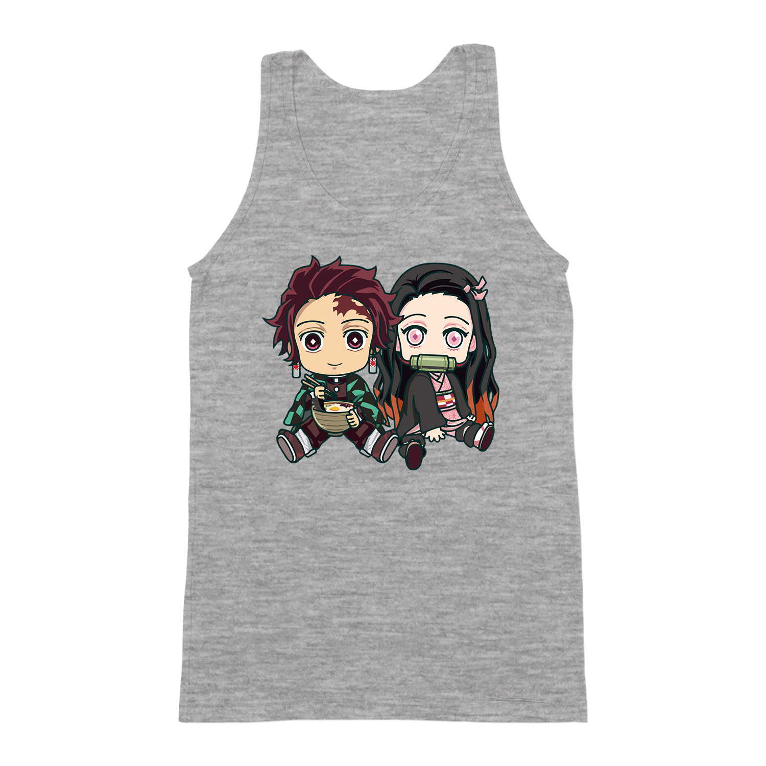nezuko tanjiro demon slayer Sportszürke Férfi Trikó
