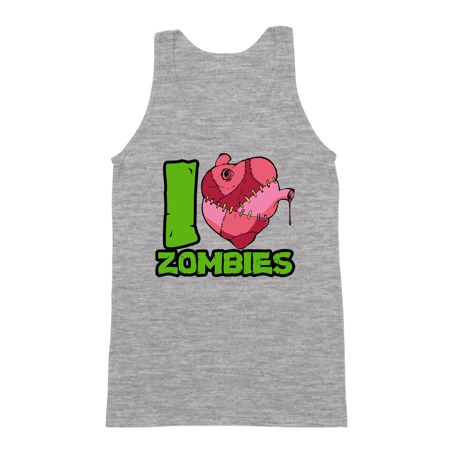 zombi zombis Sportszürke Férfi Trikó