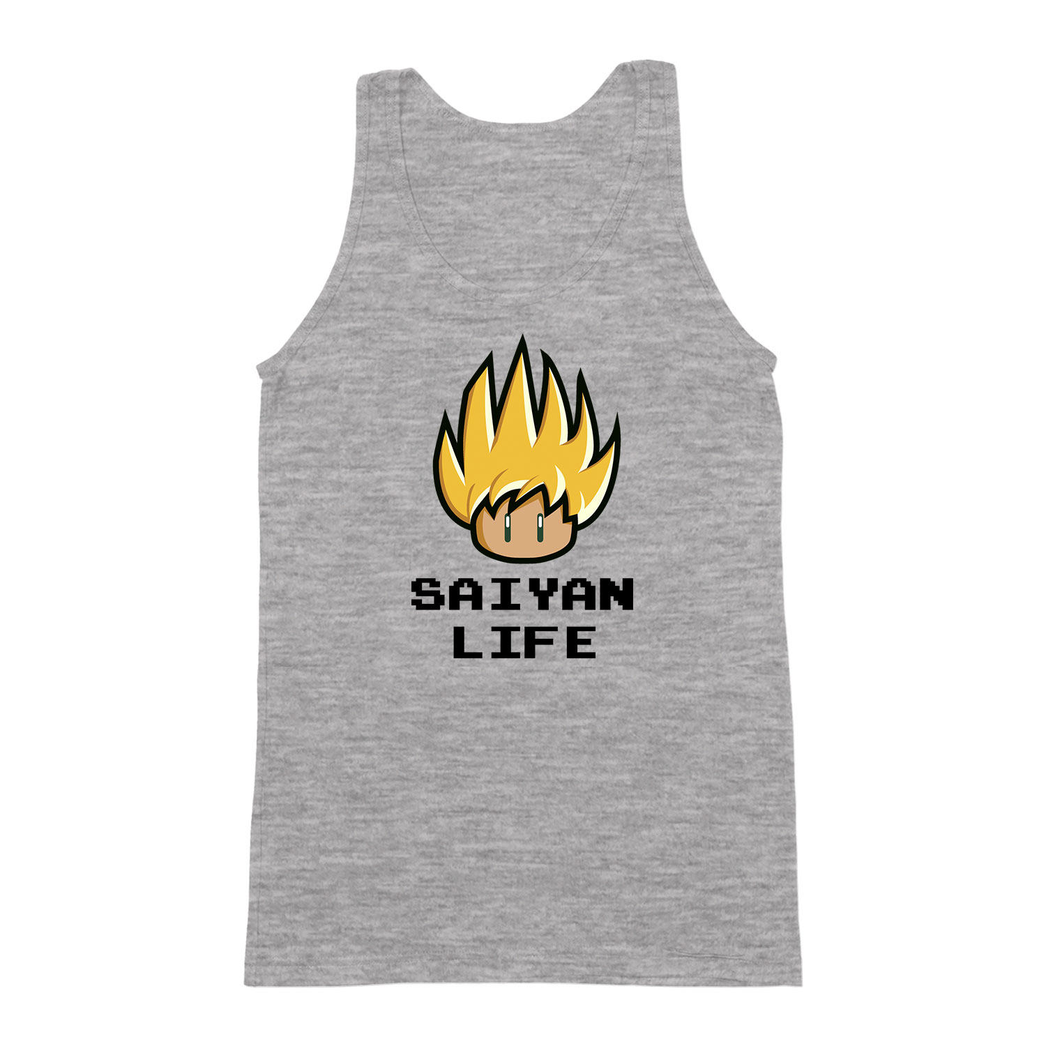 dragon ball saiyan life Sportszürke Férfi Trikó