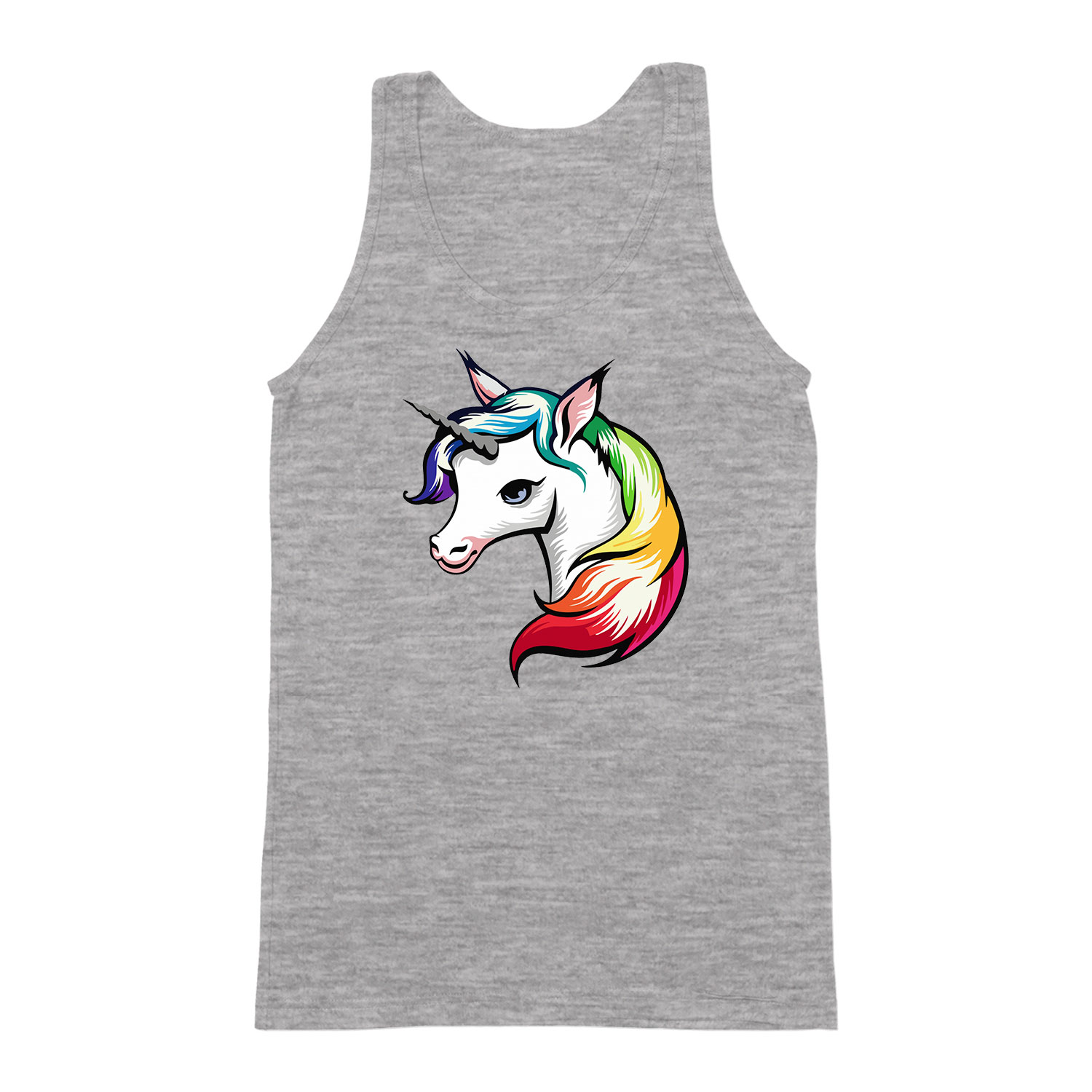 unikornis unicorn Sportszürke Férfi Trikó