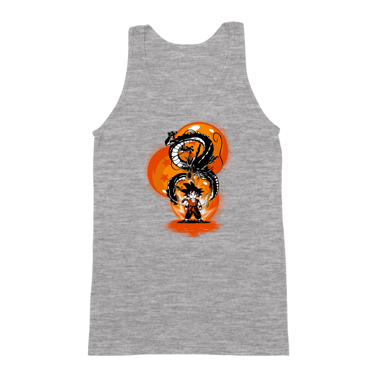 son goku dragon ball Sportszürke Férfi Trikó