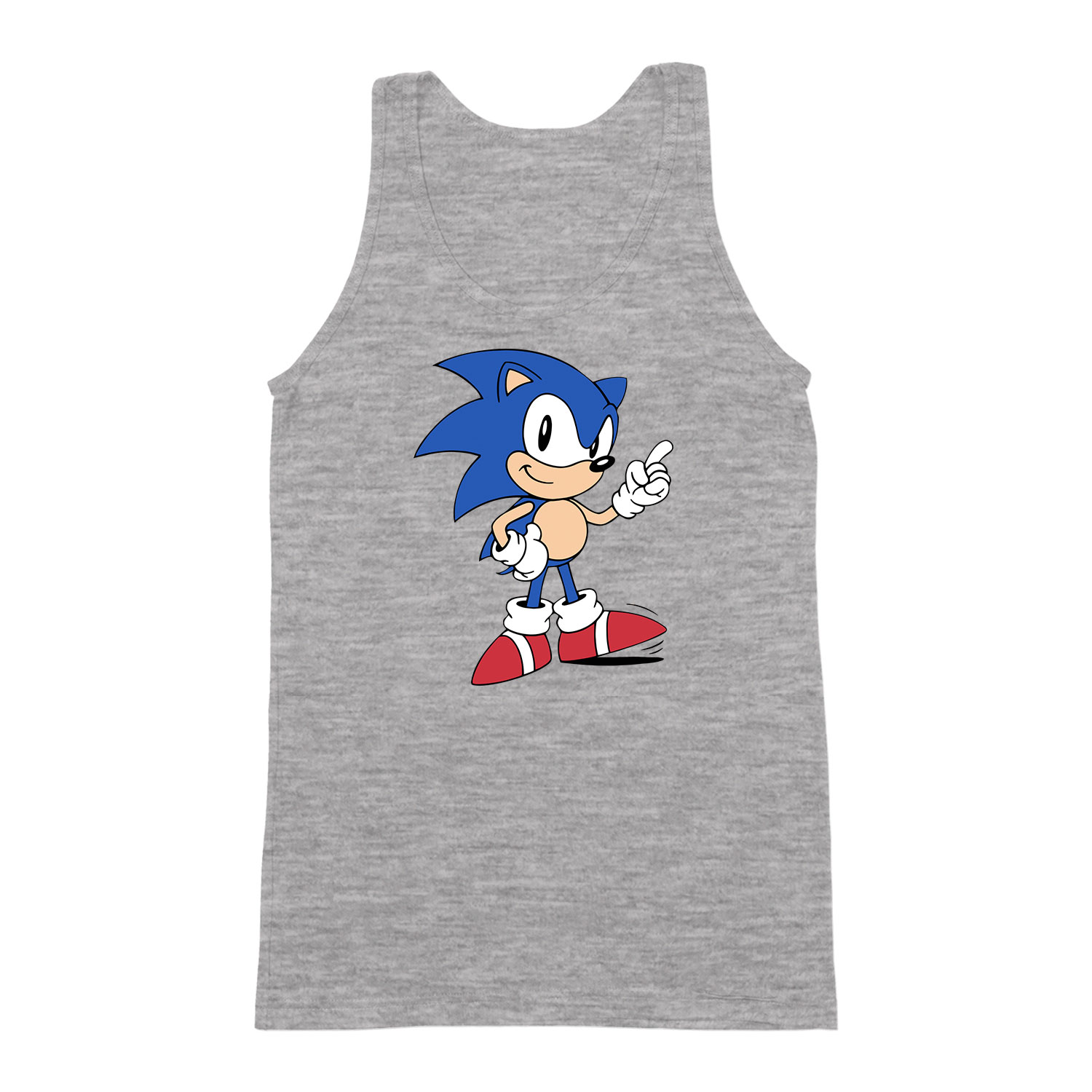 sonic Sportszürke Férfi Trikó