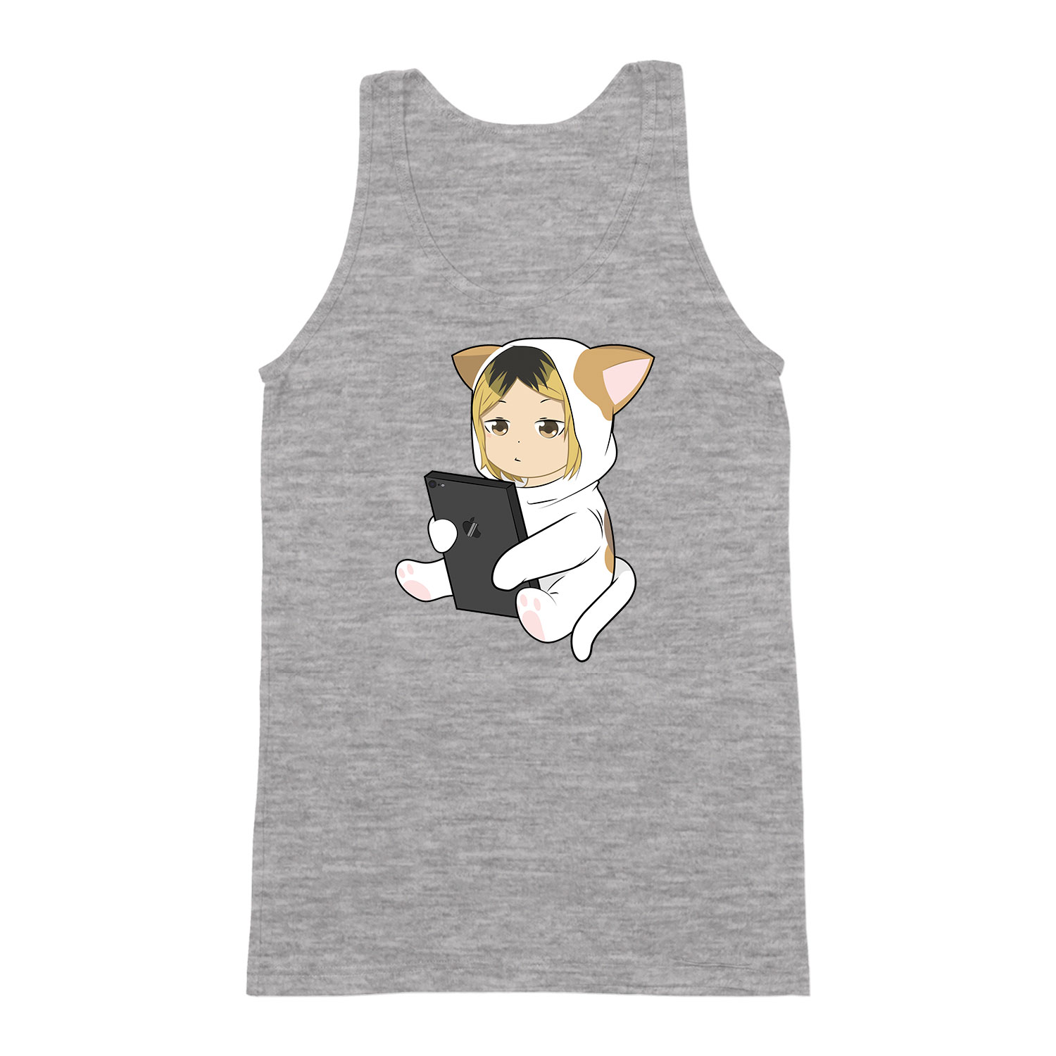 kenma kozume haikyuu Sportszürke Férfi Trikó