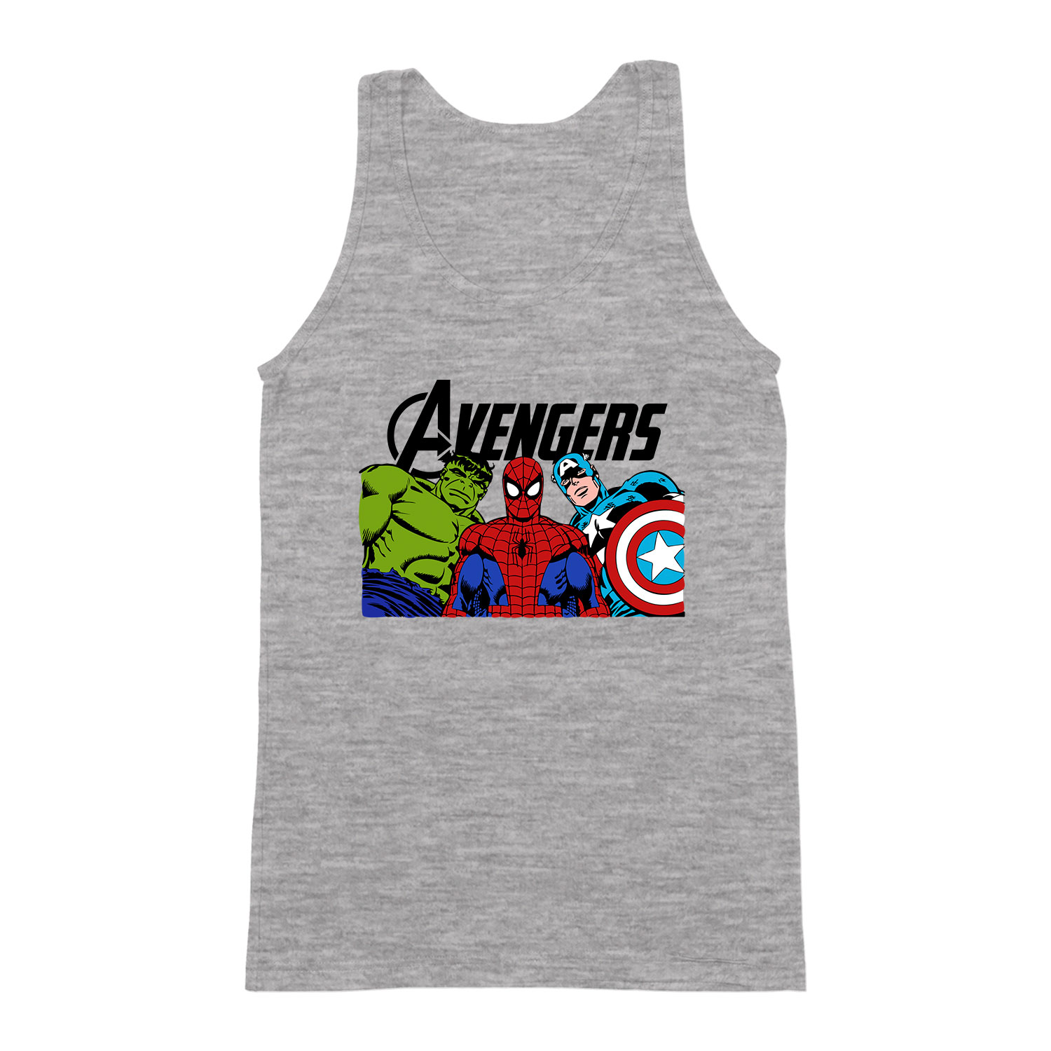 avengers bosszúállók hulk pókember amerika kapitány Sportszürke Férfi Trikó