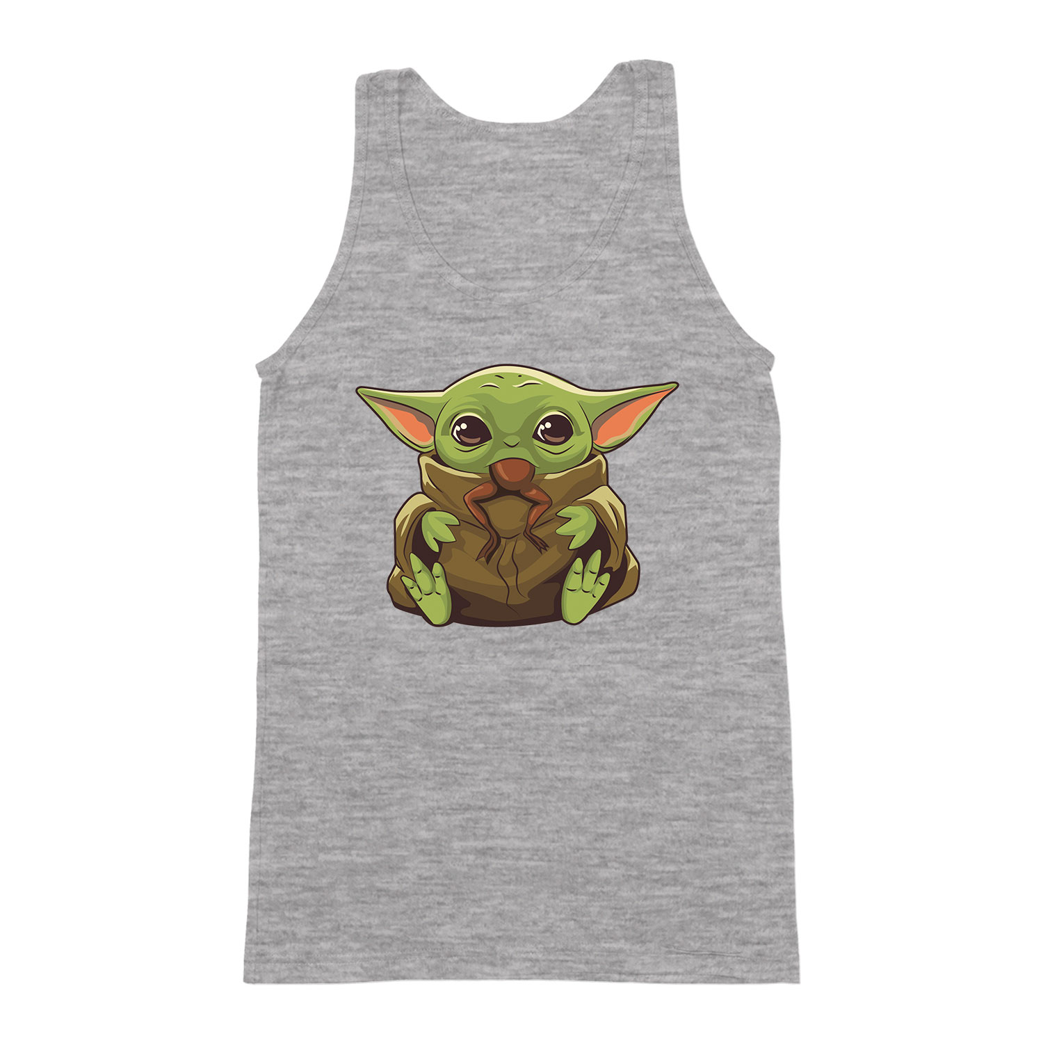 the child baba yoda baby yoda grogu mandalorian Sportszürke Férfi Trikó