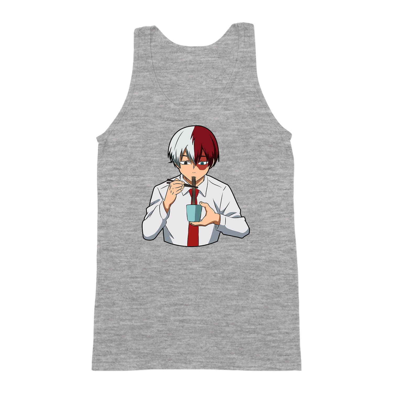 todoroki shoto Sportszürke Férfi Trikó