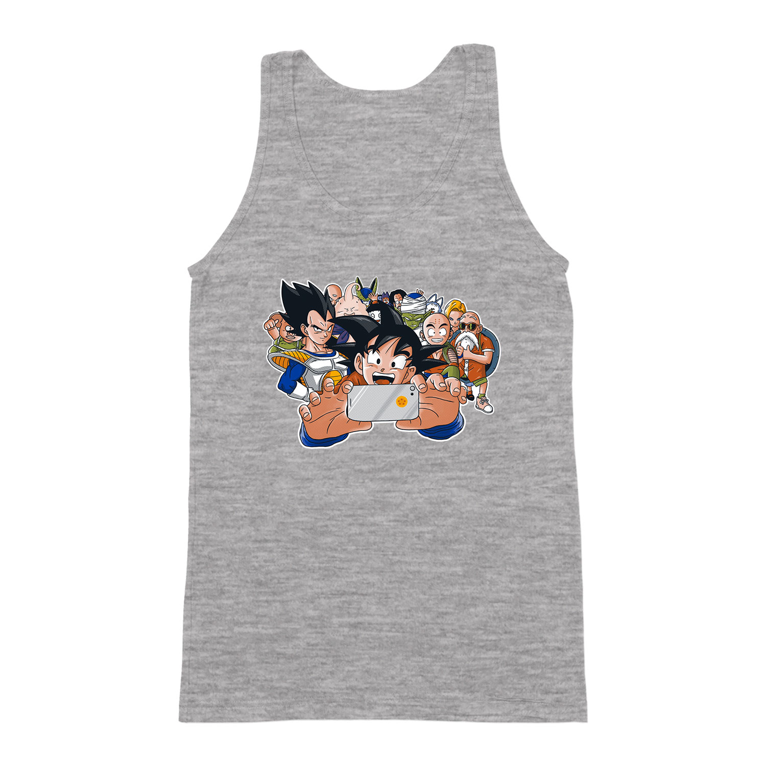 dragon ball son goku Sportszürke Férfi Trikó