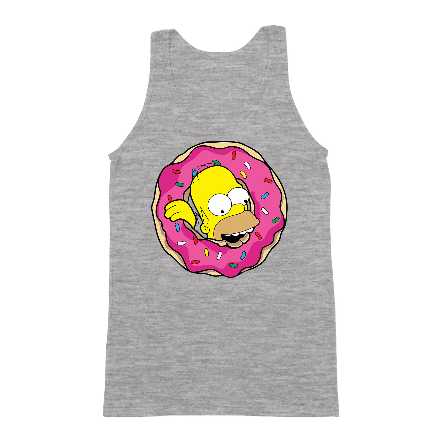 homer simpson Sportszürke Férfi Trikó