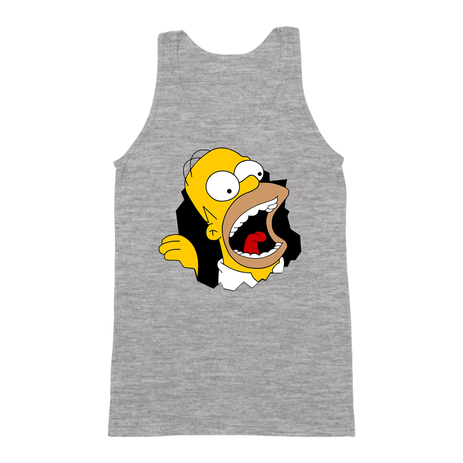 homer simpson Sportszürke Férfi Trikó