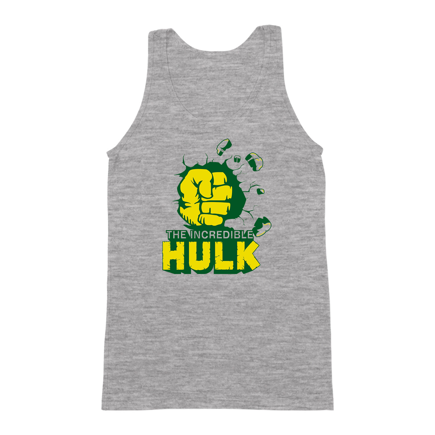 hulk smash Sportszürke Férfi Trikó