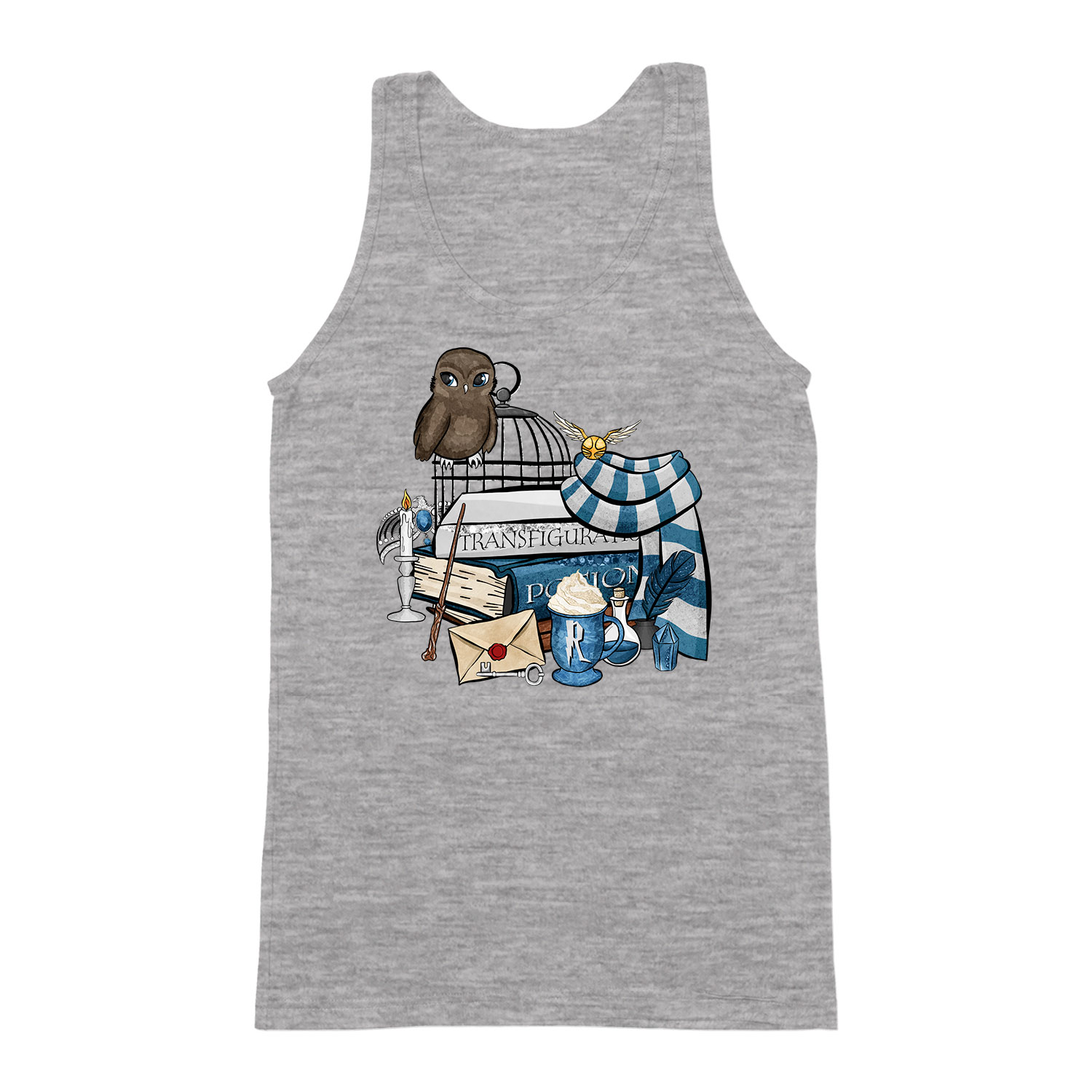 harry potter hollóhát ravenclaw Sportszürke Férfi Trikó