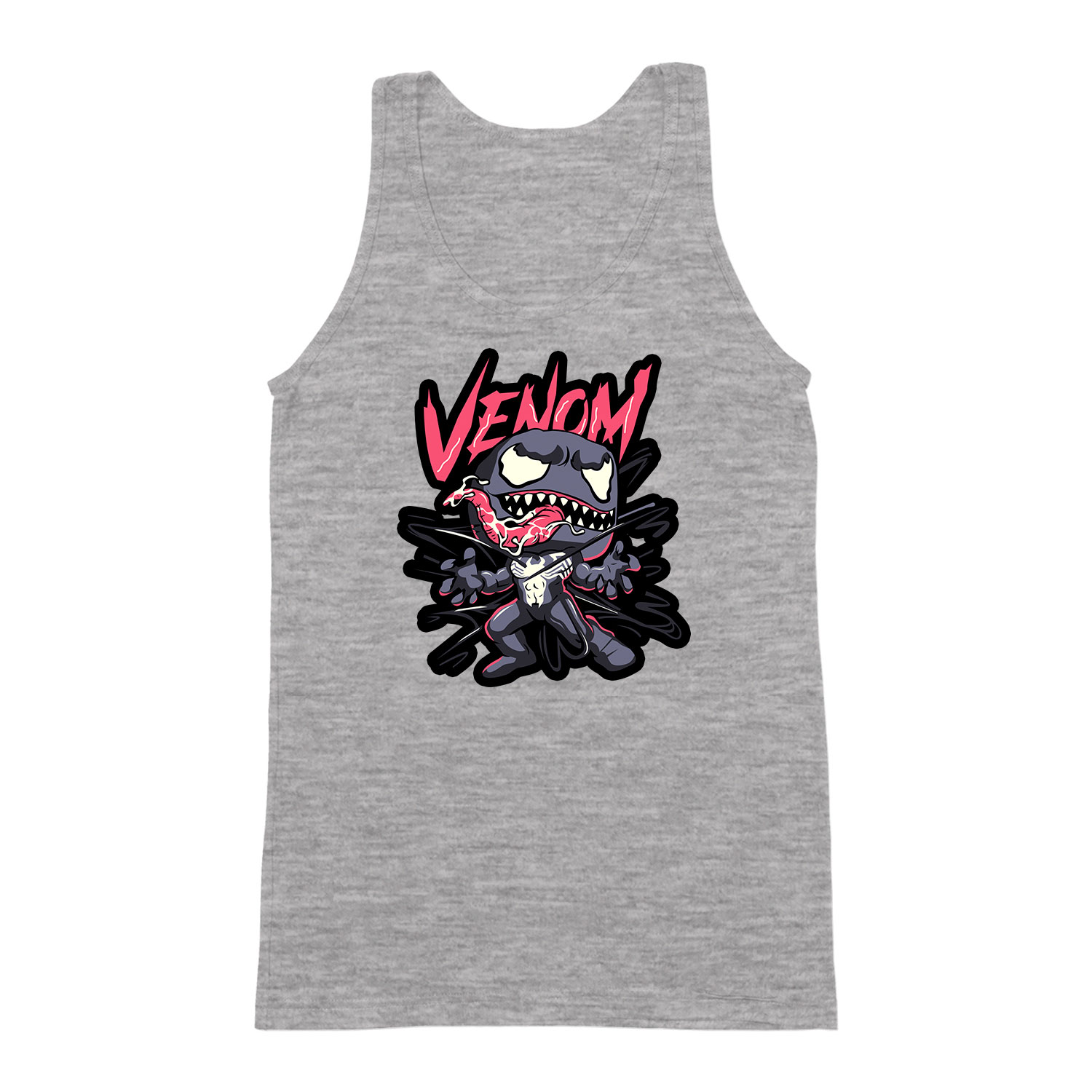 venom méreg Sportszürke Férfi Trikó