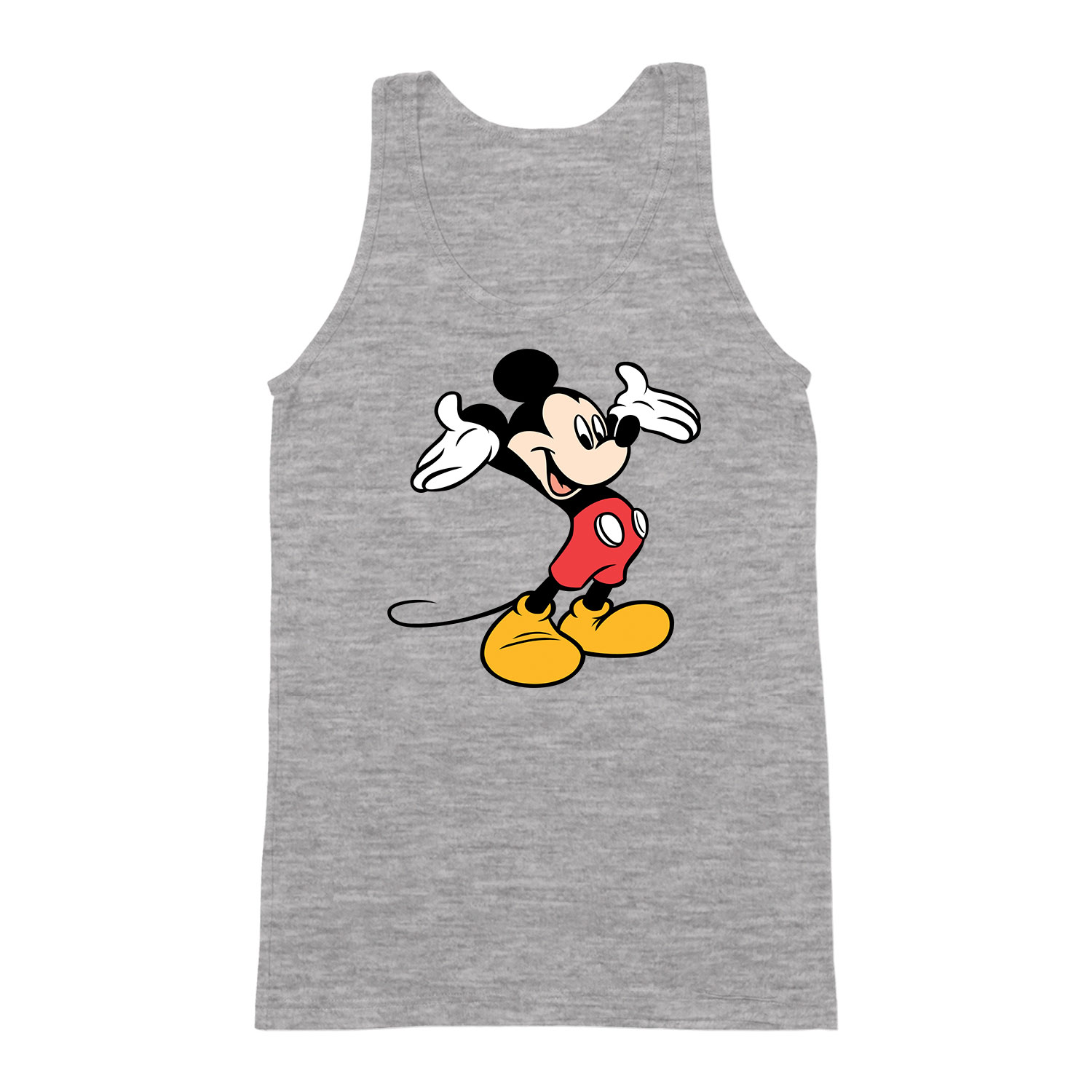 mickey egér Sportszürke Férfi Trikó