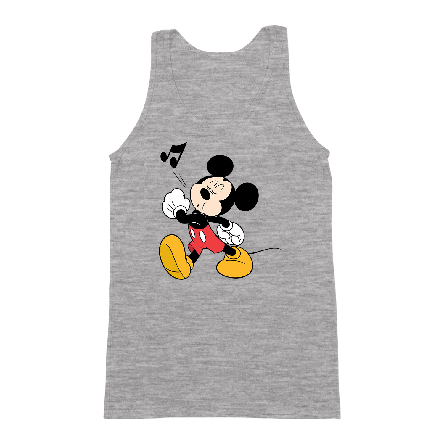 mickey egér fütyül Sportszürke Férfi Trikó