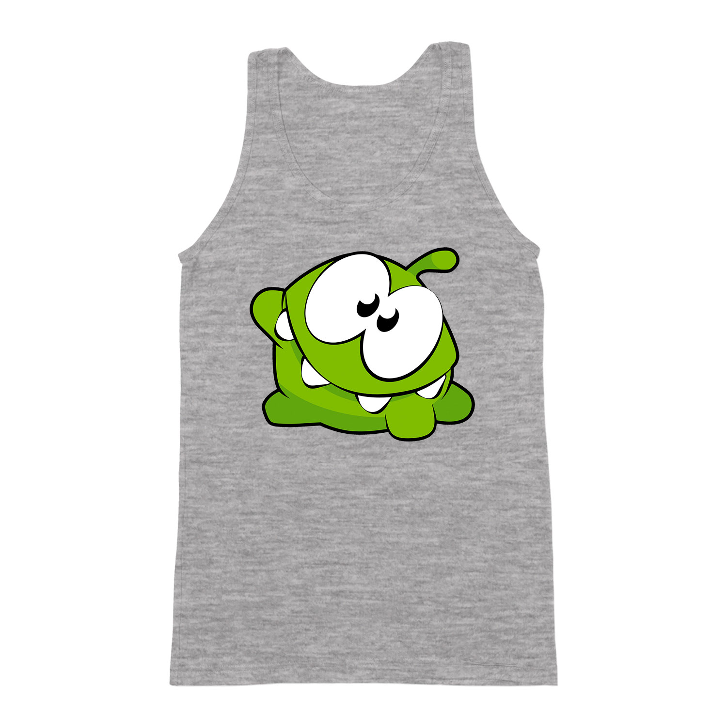 om nom Sportszürke Férfi Trikó