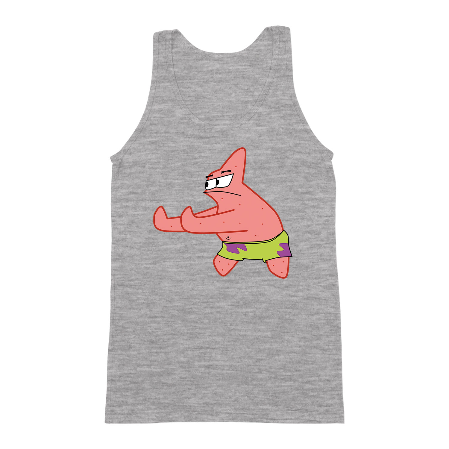 patrik csillag spongya bob Sportszürke Férfi Trikó