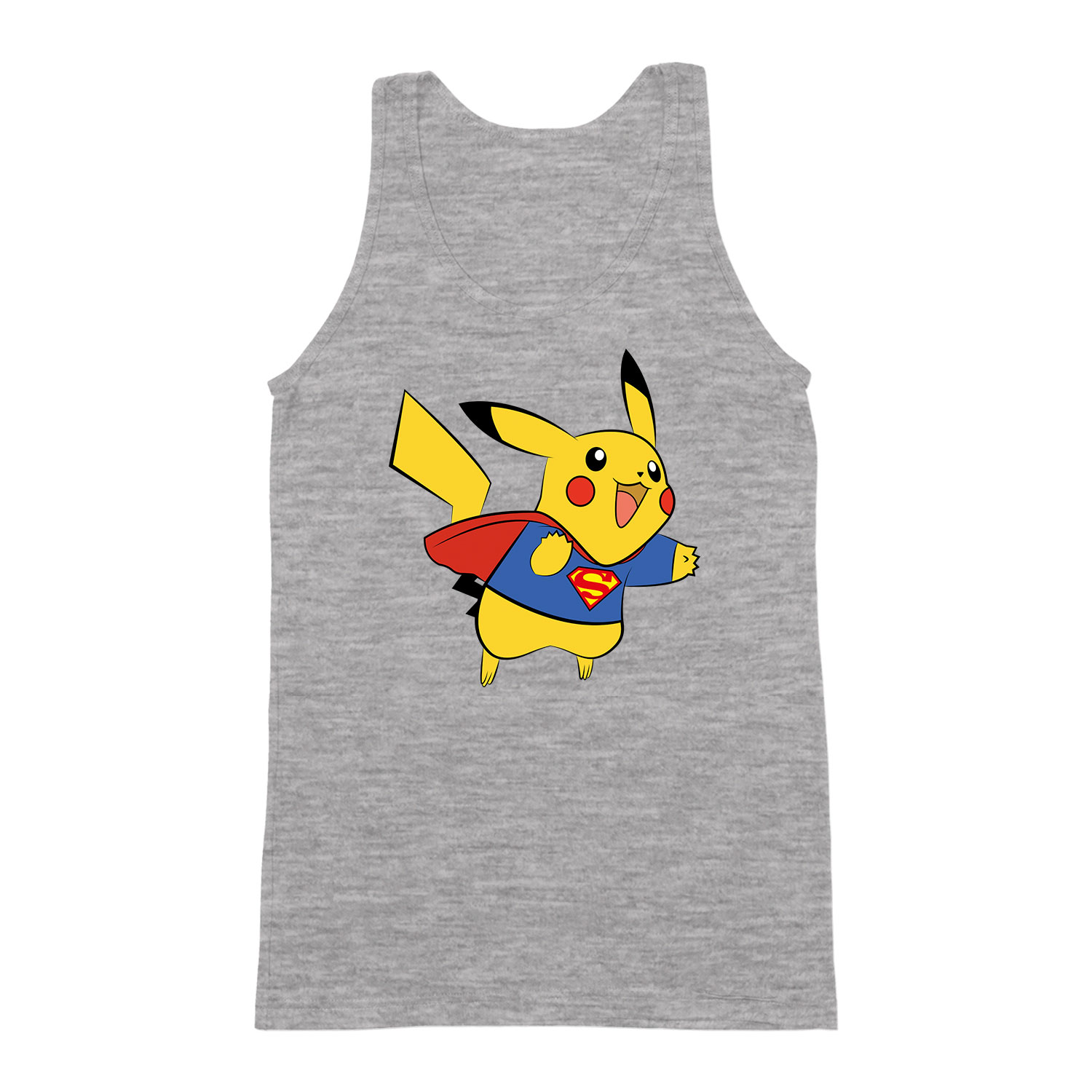 pokemon pikachu Sportszürke Férfi Trikó