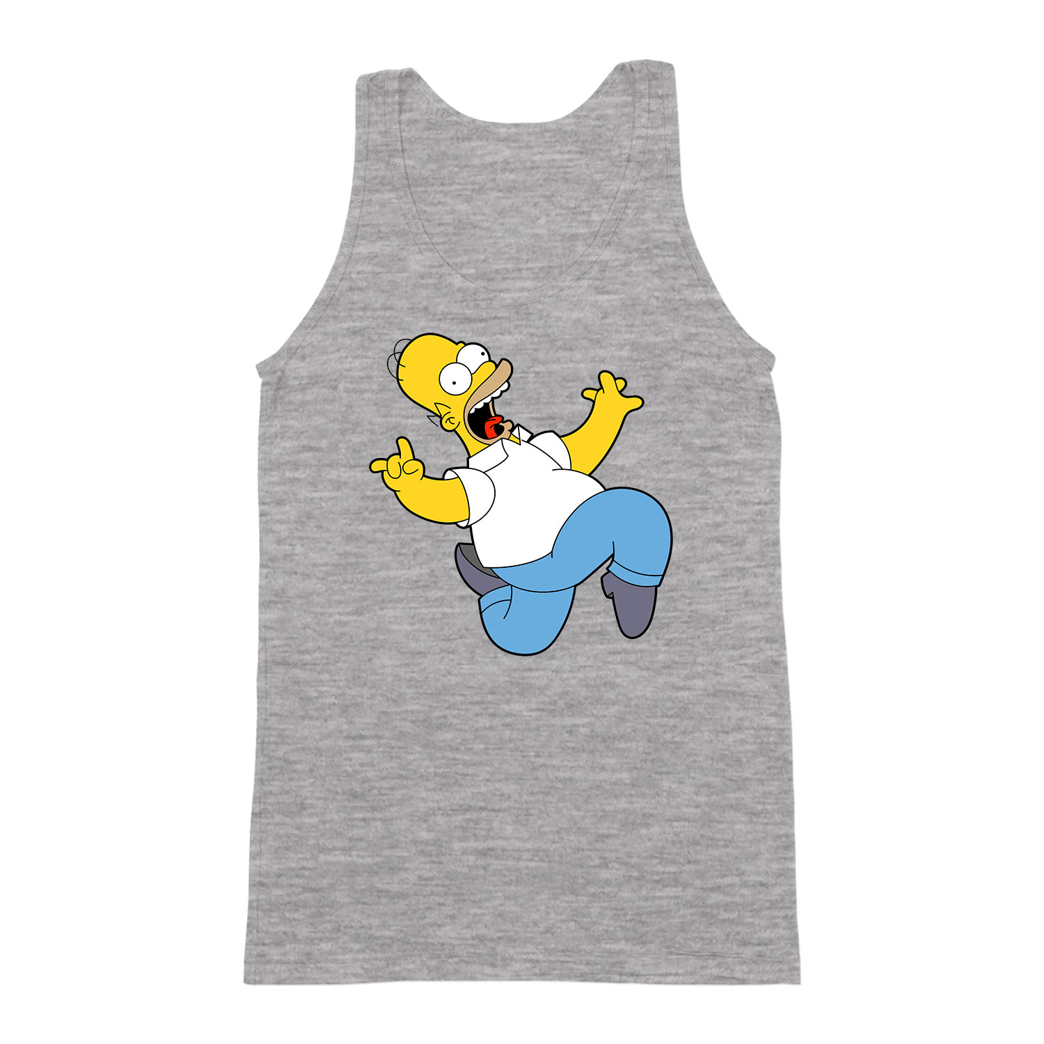 homer simpson Sportszürke Férfi Trikó