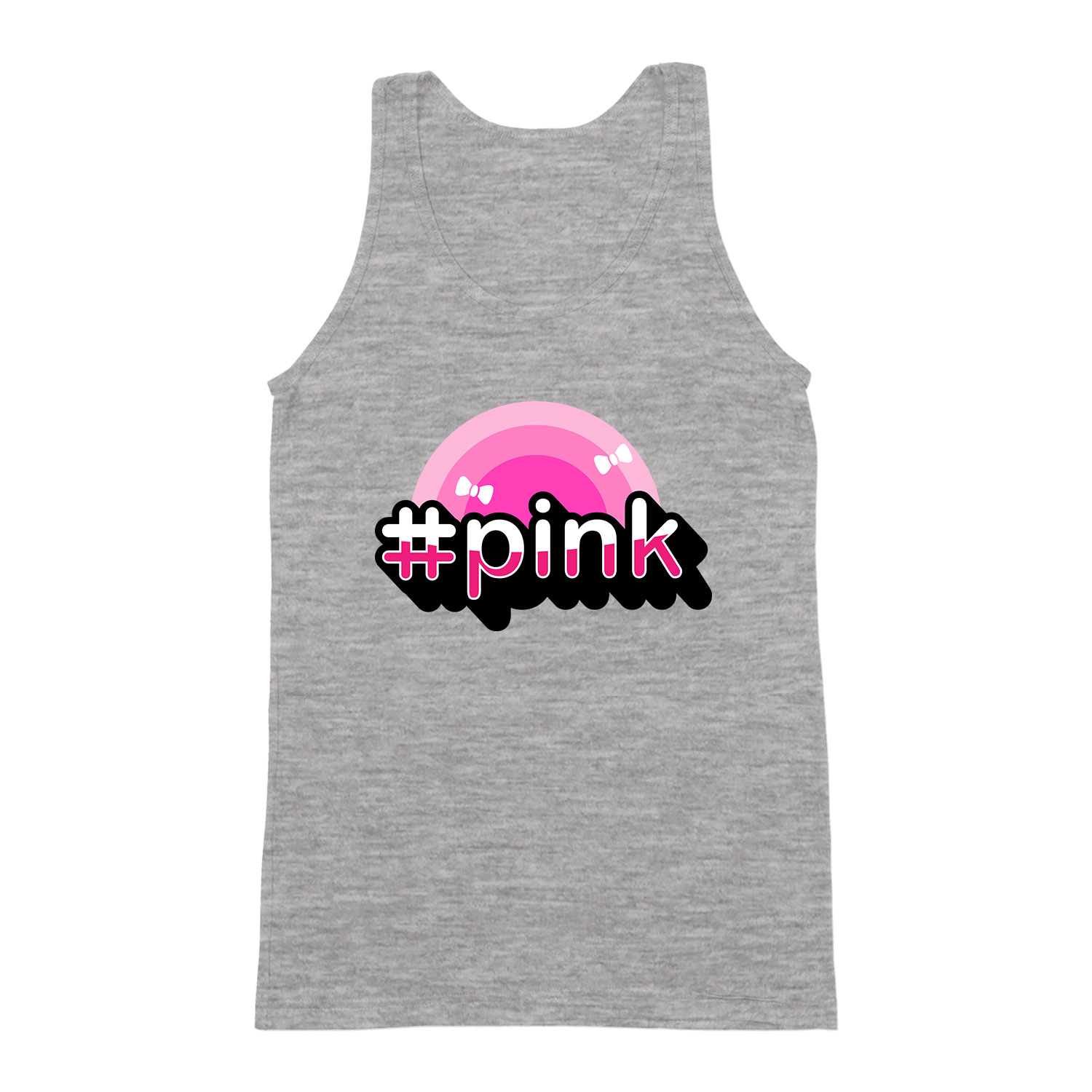 Pink Sportszürke Férfi Trikó
