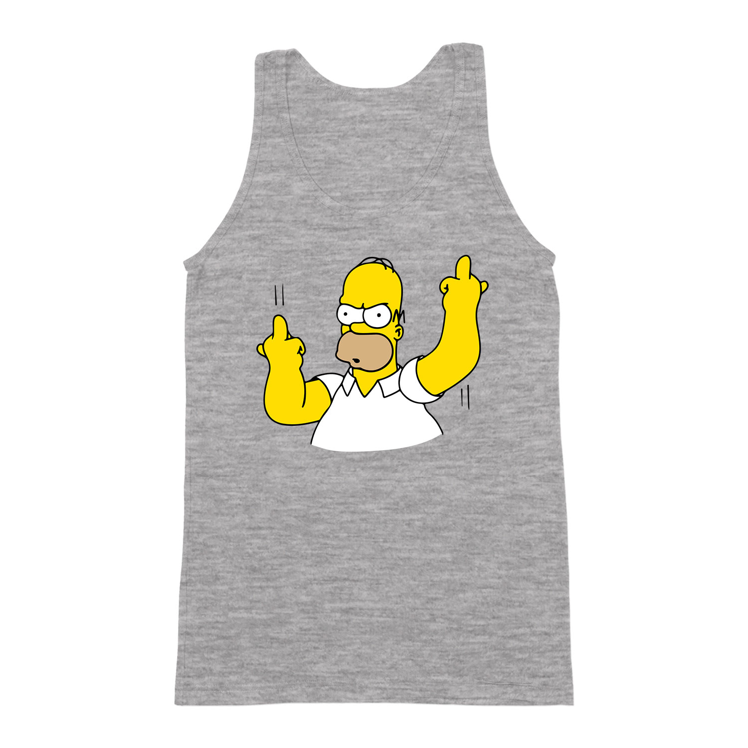 homer simpson Sportszürke Férfi Trikó