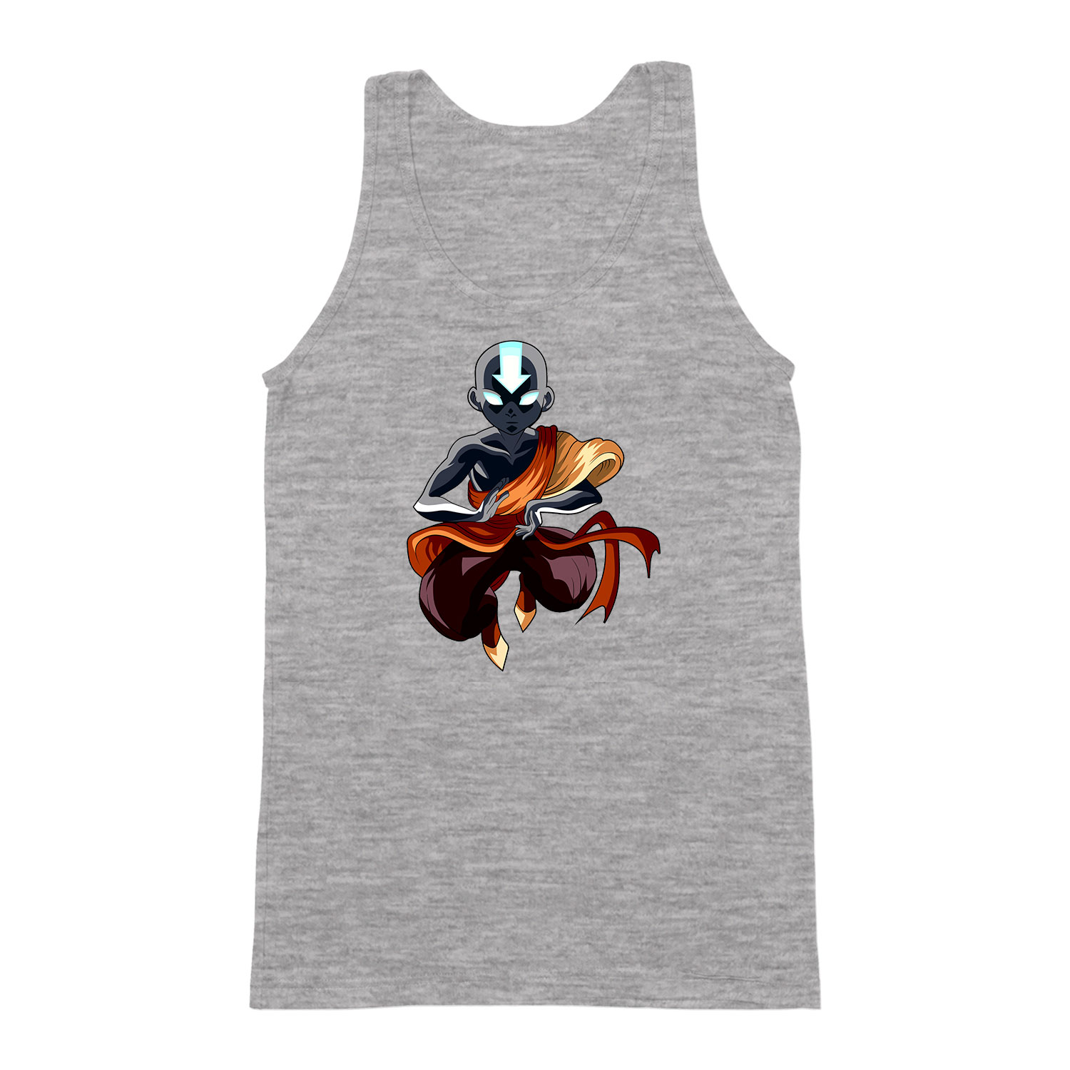 avatar aang legendája léghajlító Sportszürke Férfi Trikó