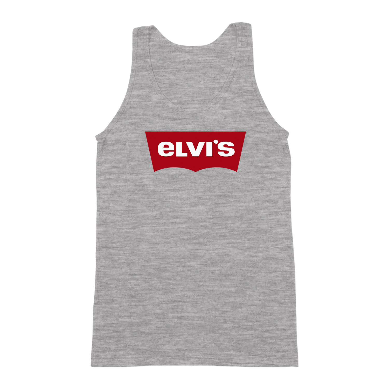 elvis Sportszürke Férfi Trikó