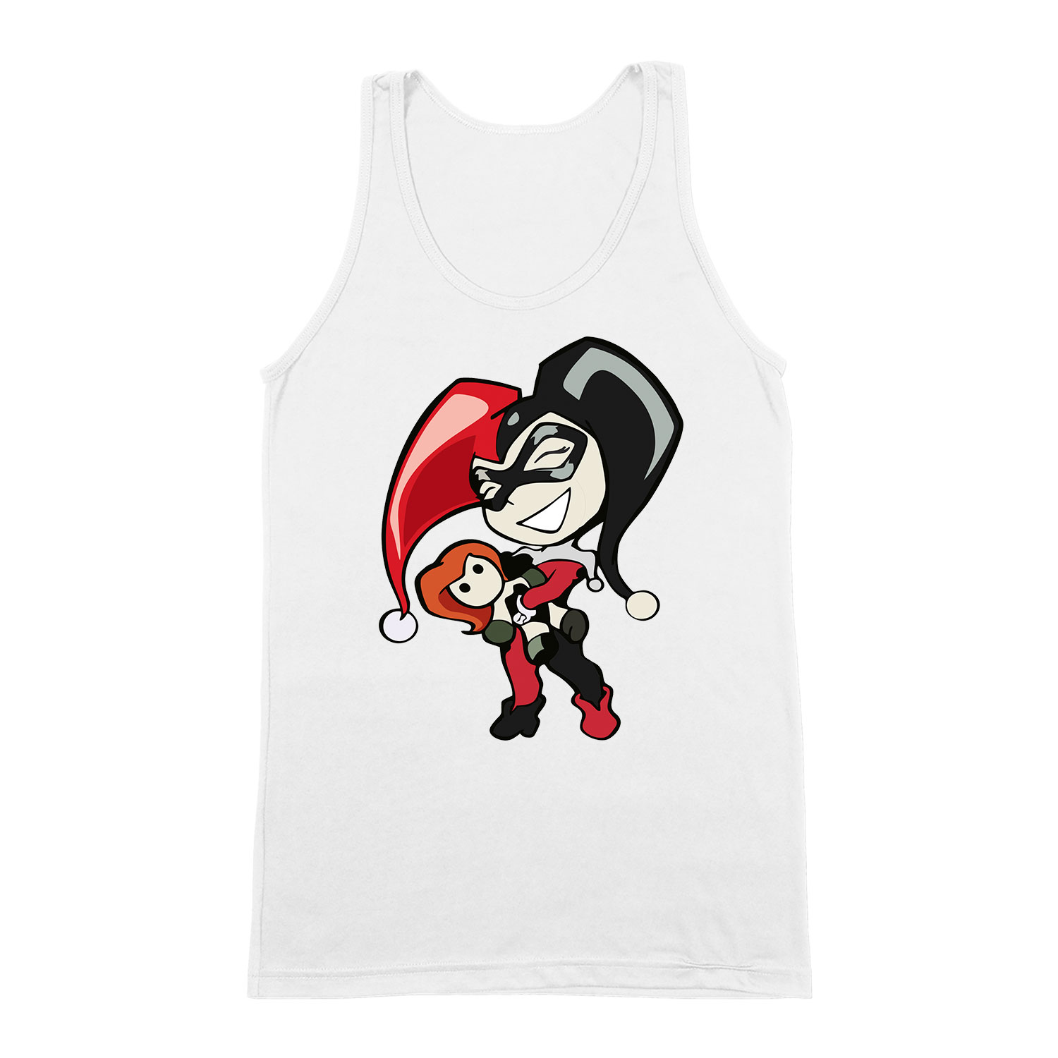 Harley Quinn Fehér Férfi Trikó