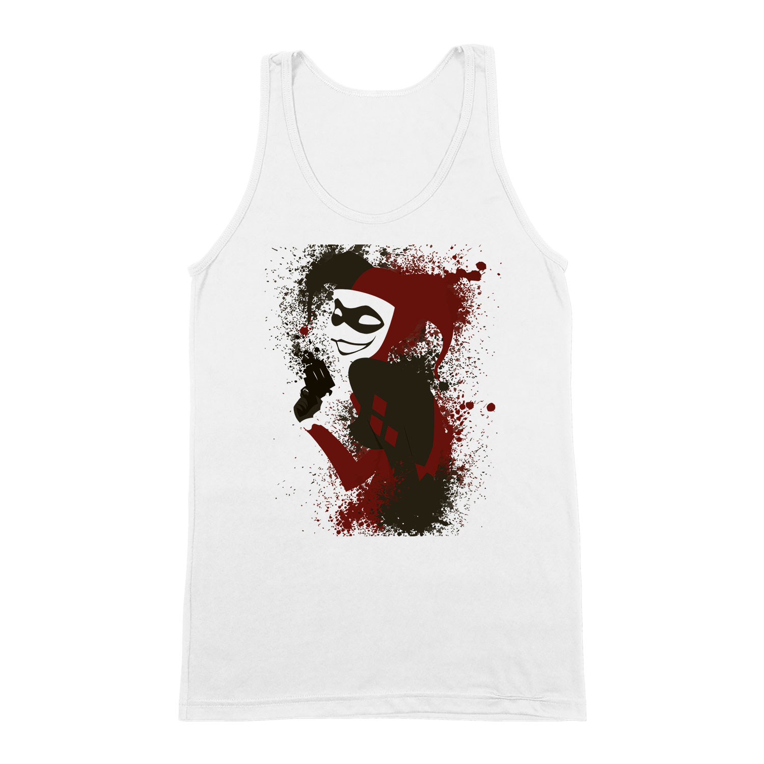 Harley Quinn Fehér Férfi Trikó