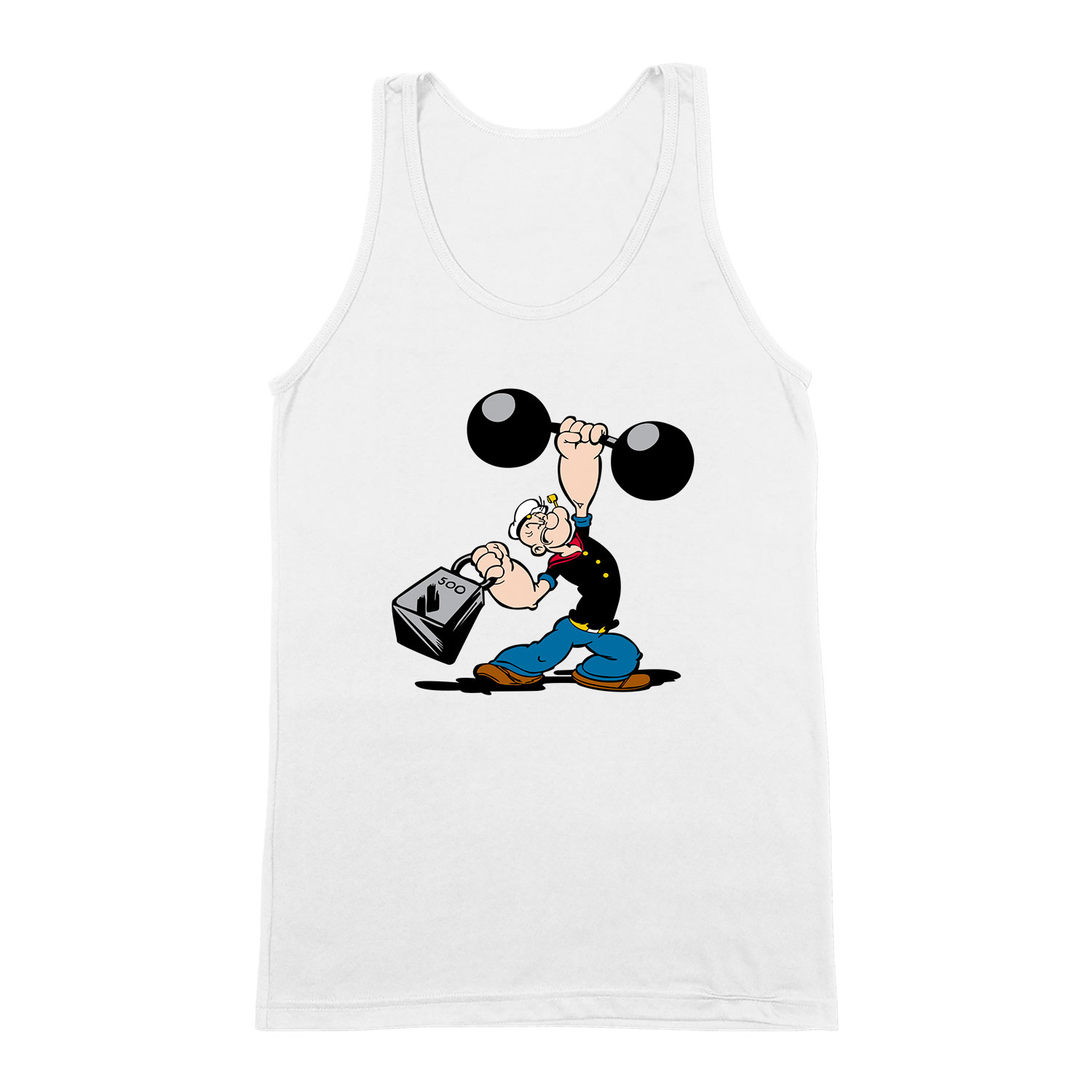 Popeye Kondi Fehér Férfi Trikó