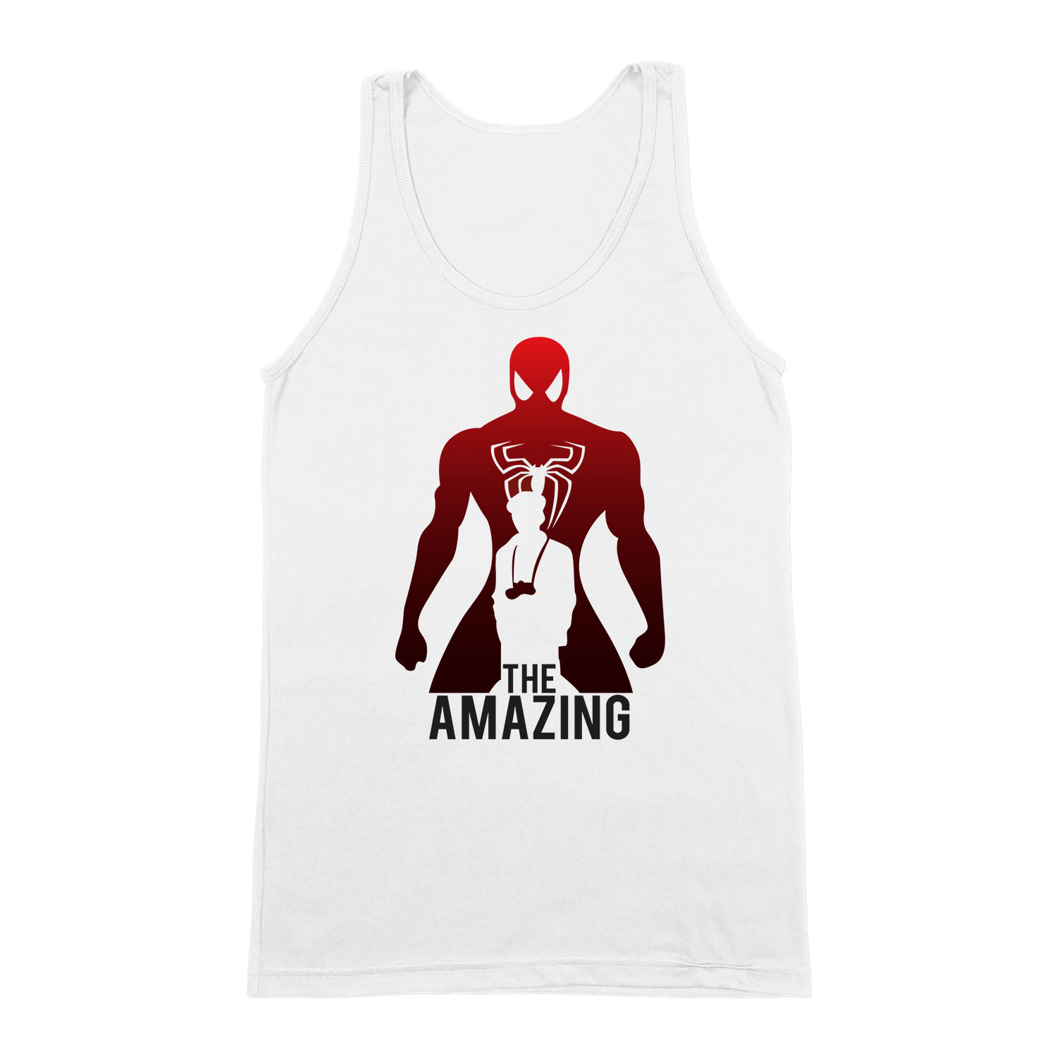 amazing spider man pókember Fehér Férfi Trikó