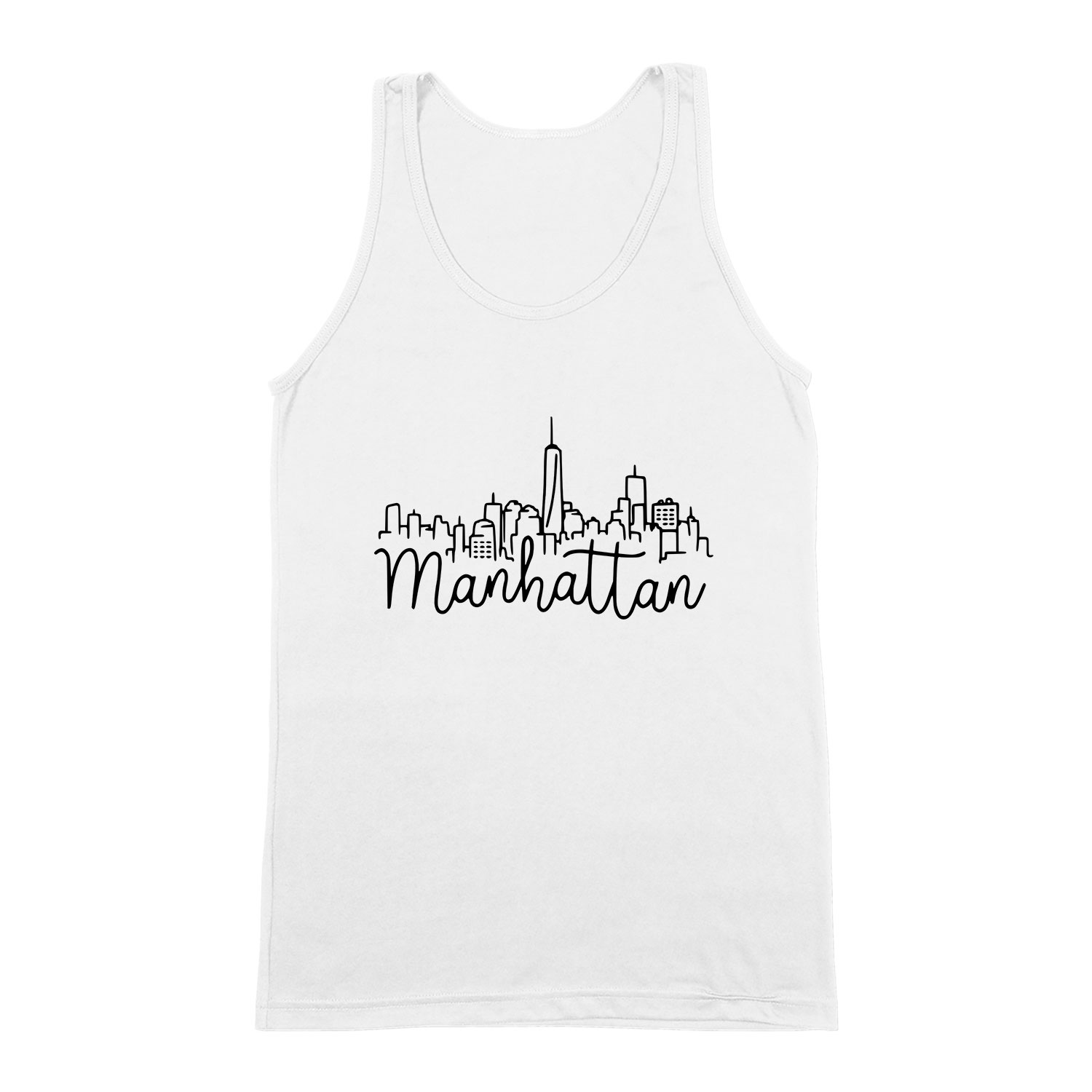 Manhattan Fehér Férfi Trikó