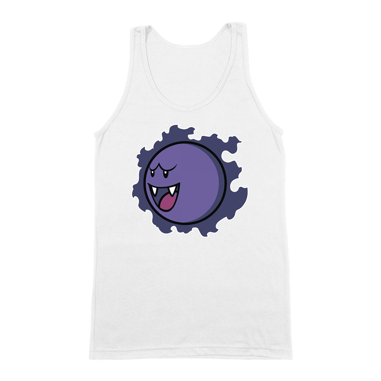 Pokemon Gastly Fehér Férfi Trikó