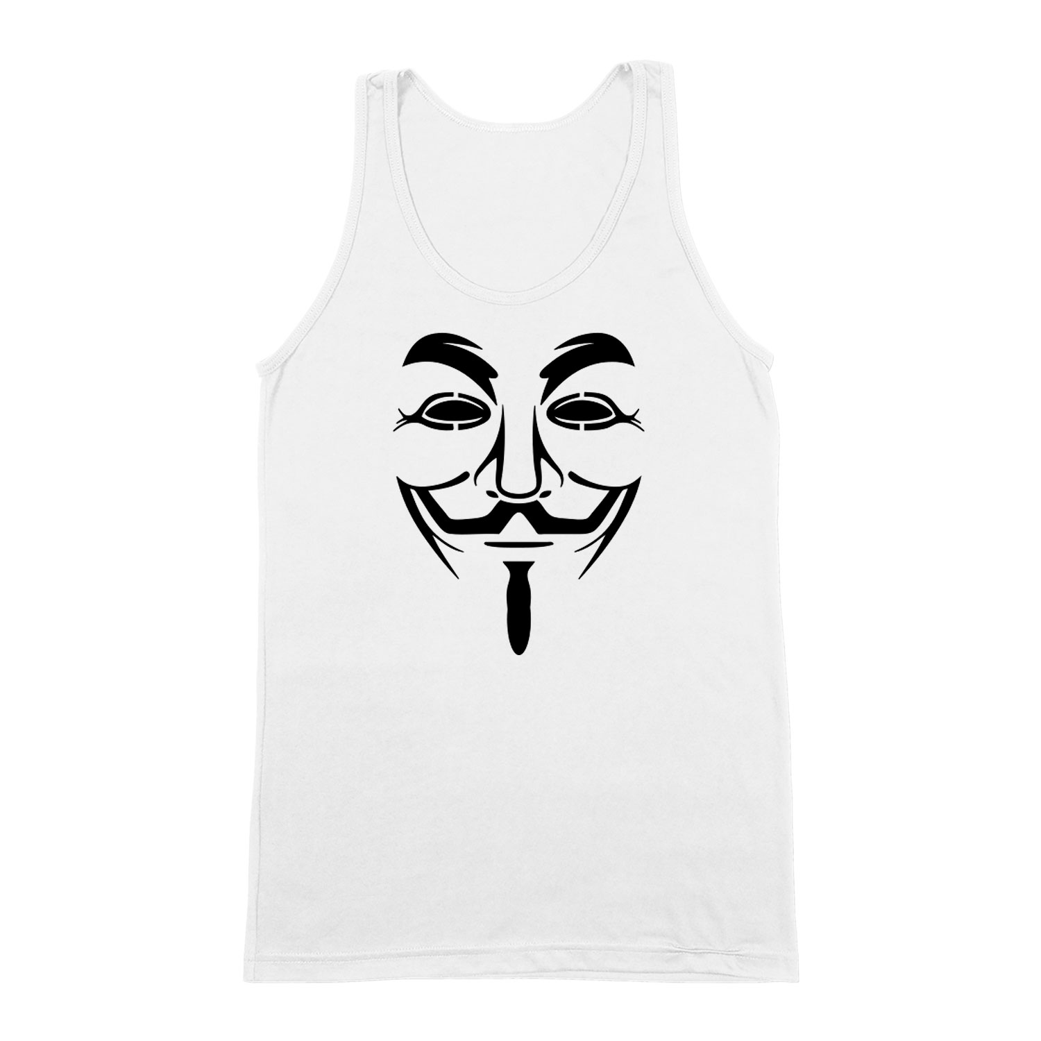 Anonymus vendetta Fehér Férfi Trikó
