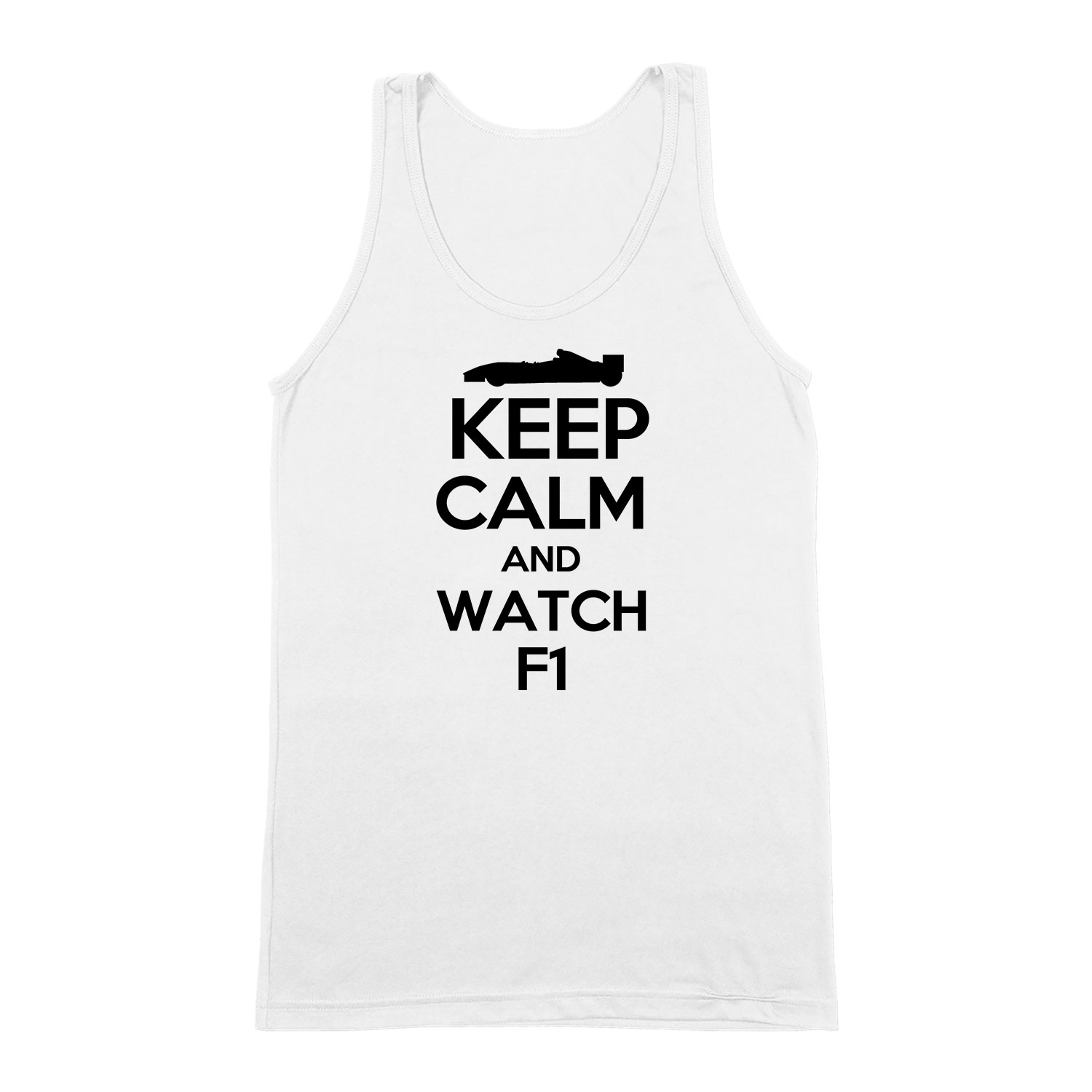 f1 forma 1 formula 1 Fehér Férfi Trikó