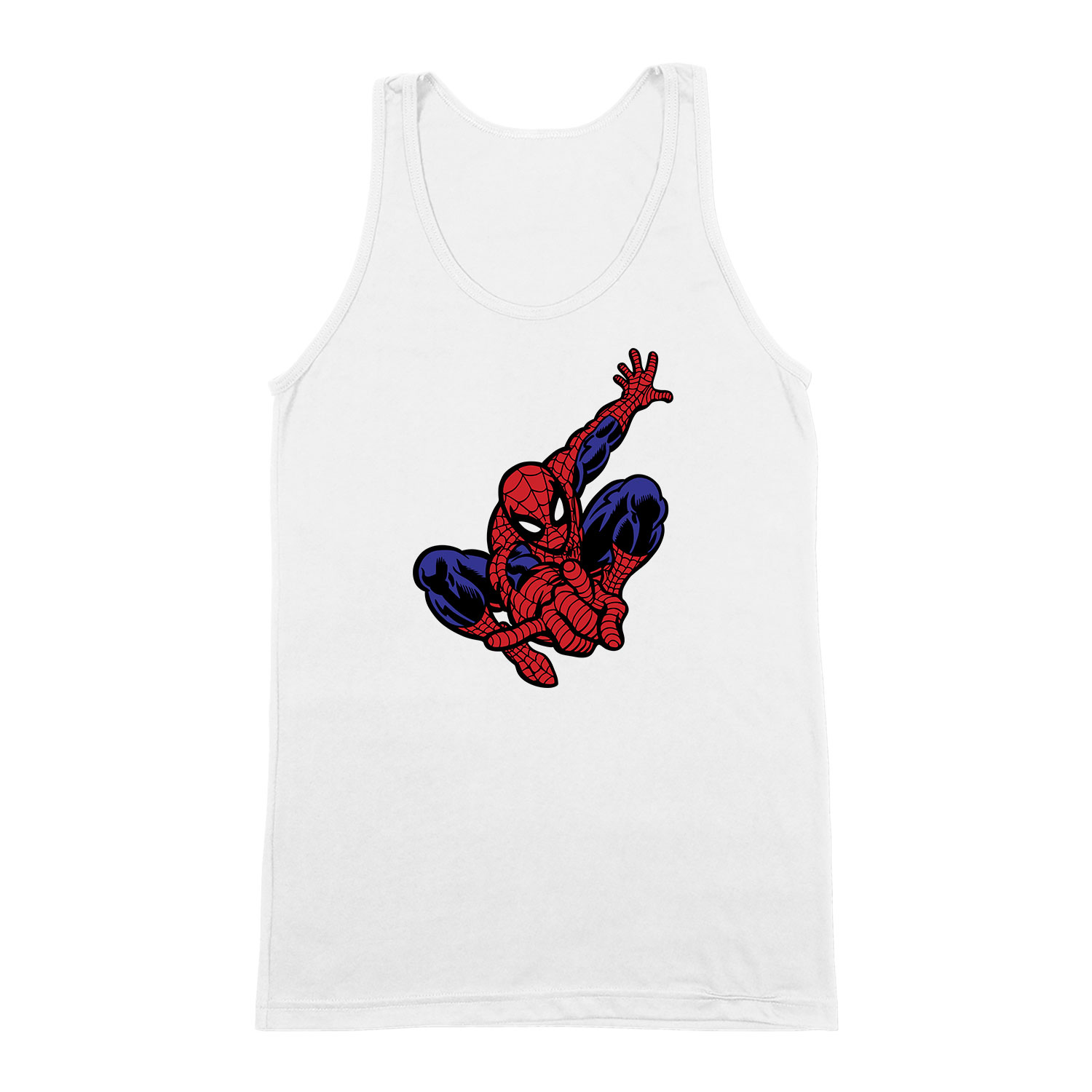 spider man pókember Fehér Férfi Trikó