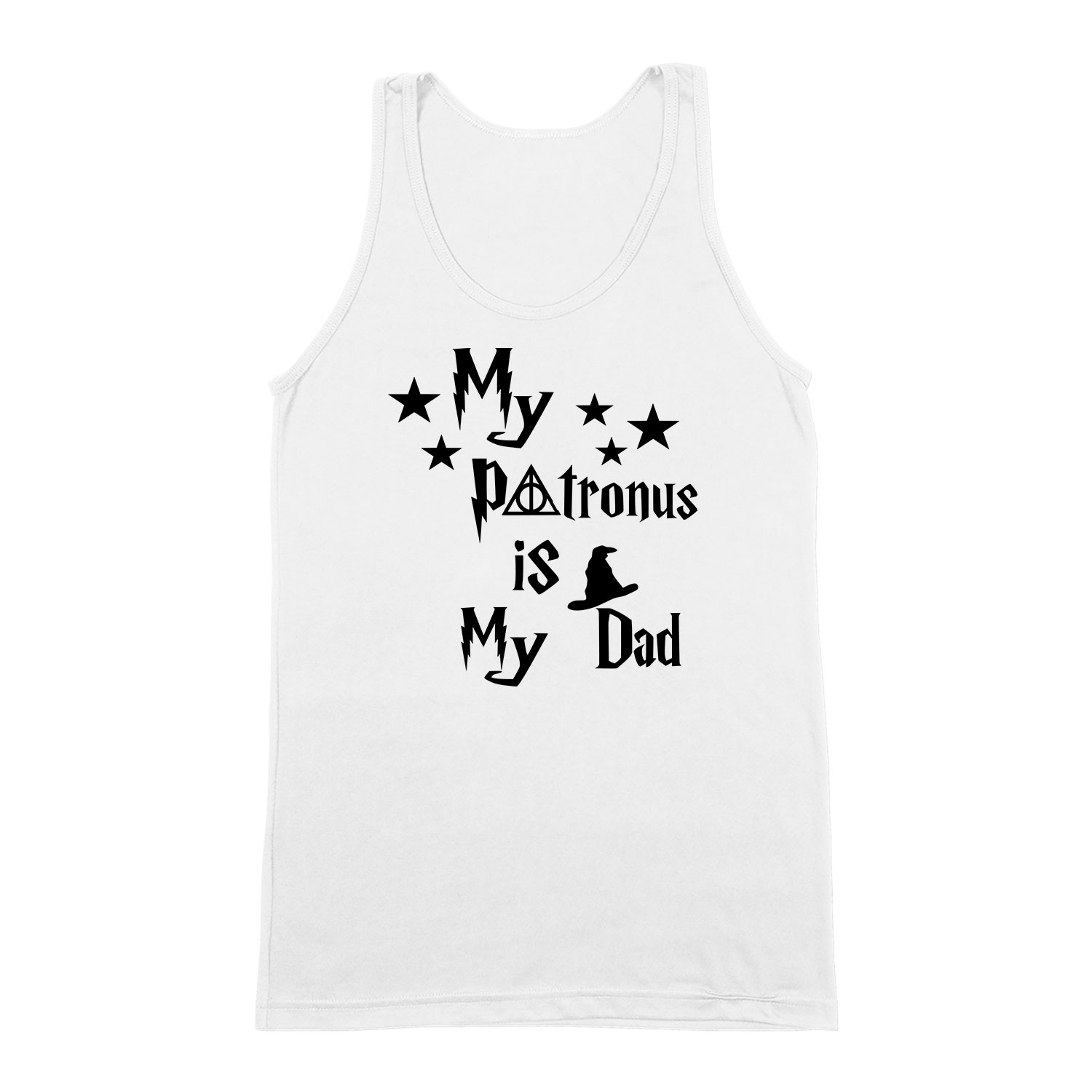 harry potter apa patrónus dad Fehér Férfi Trikó
