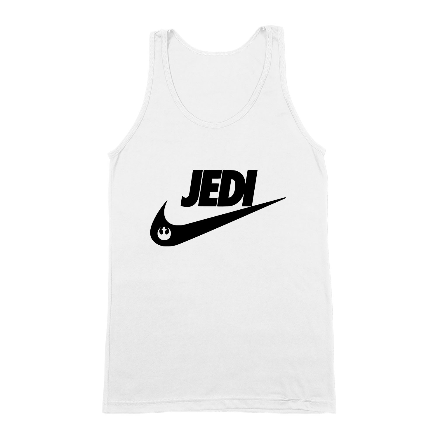 star wars jedi Fehér Férfi Trikó
