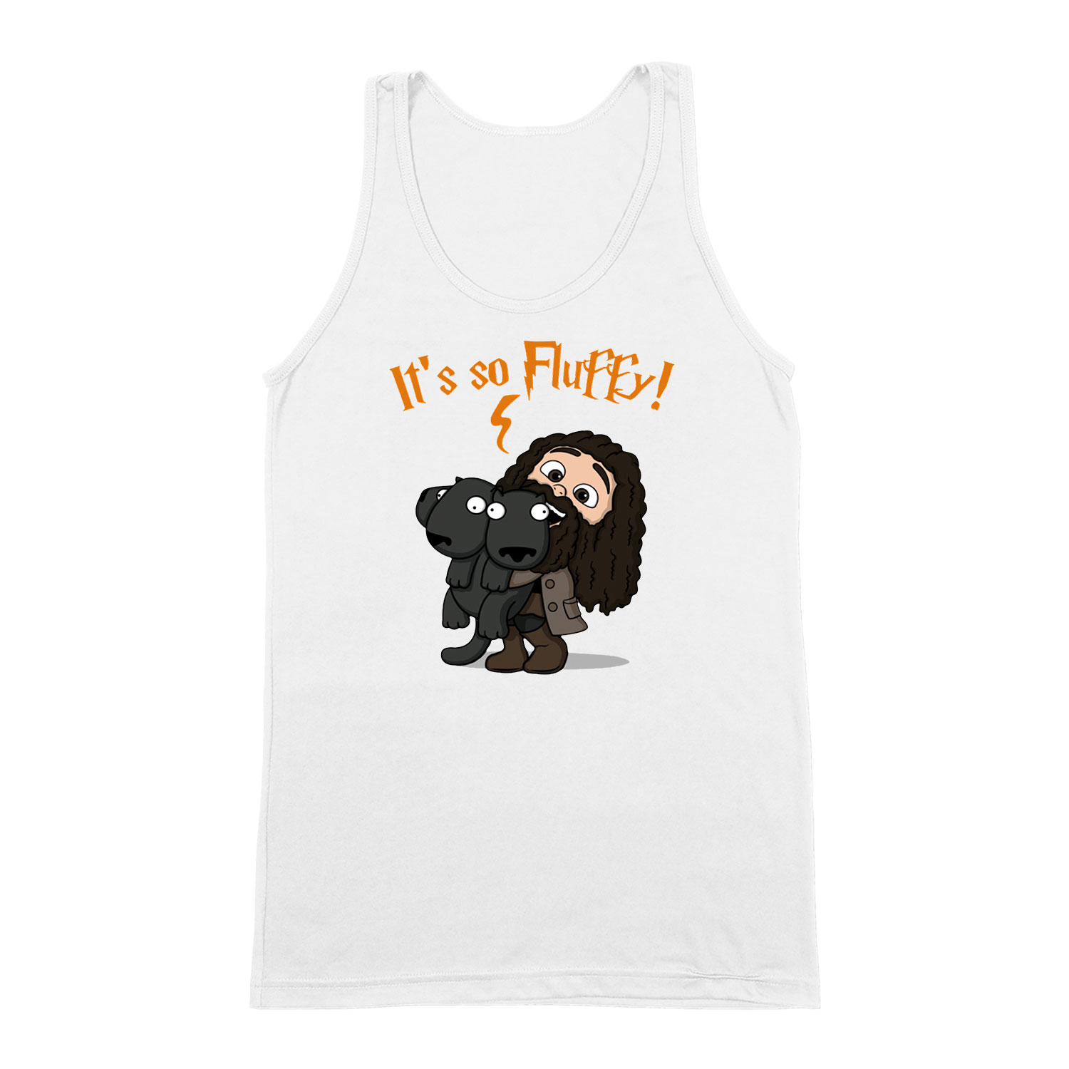 harry potter hagrid bolyhoska Fehér Férfi Trikó
