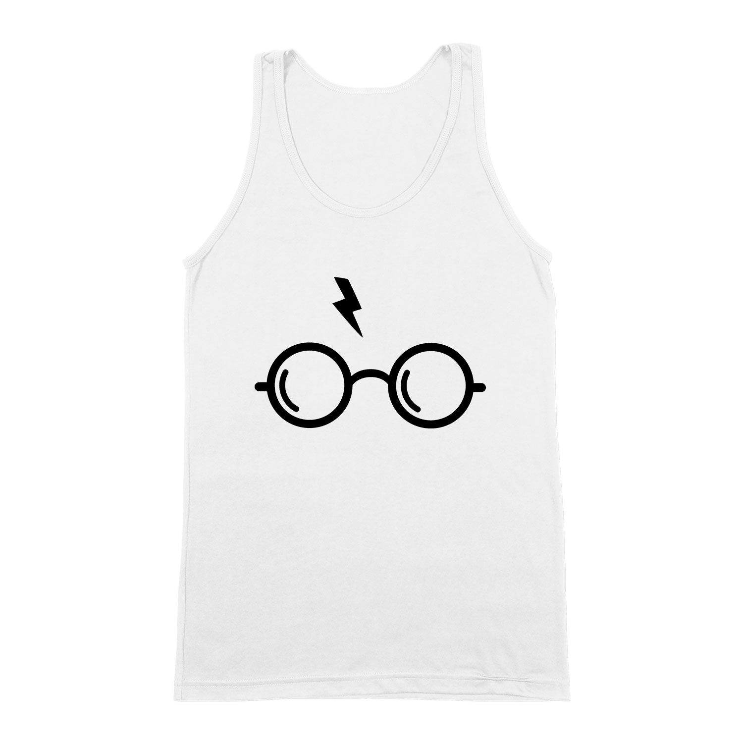harry potter Fehér Férfi Trikó