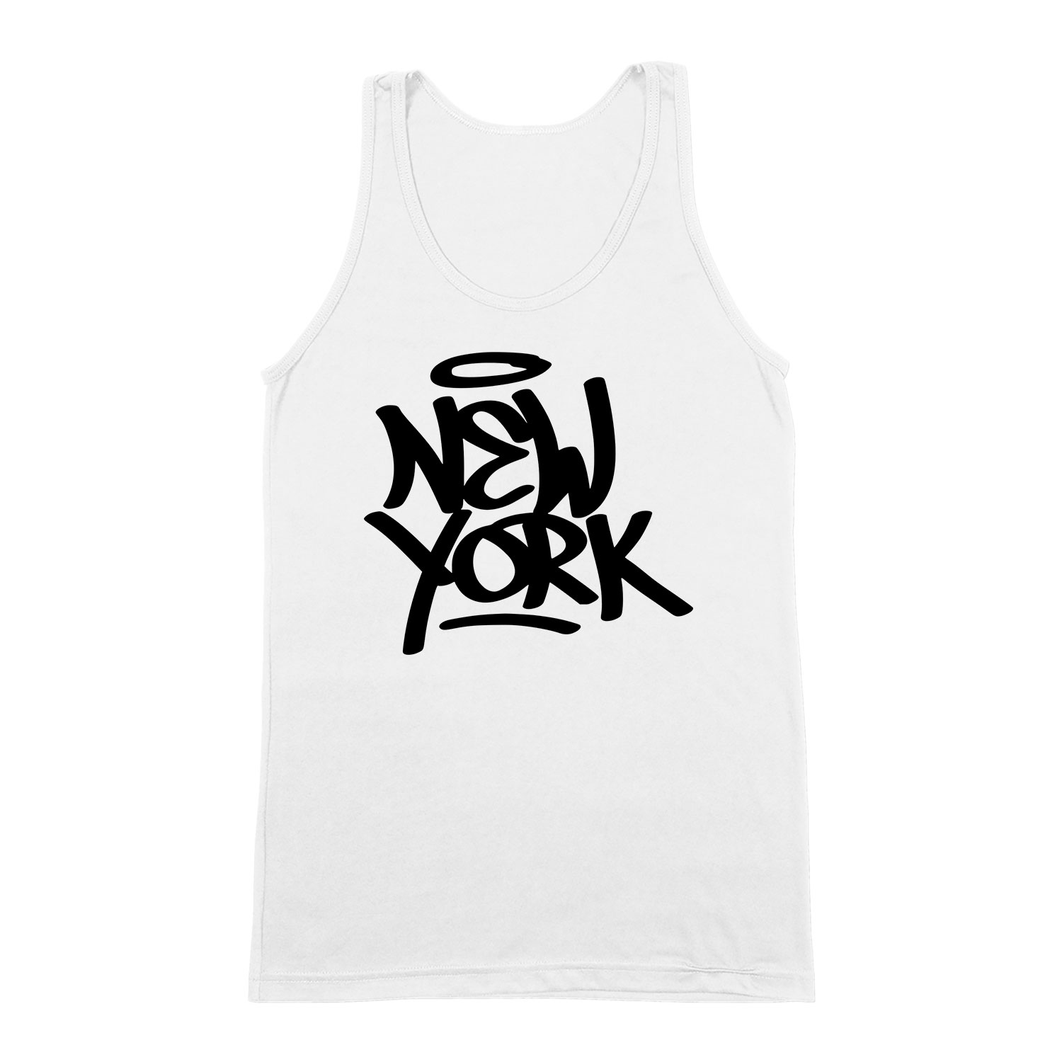 new york Fehér Férfi Trikó