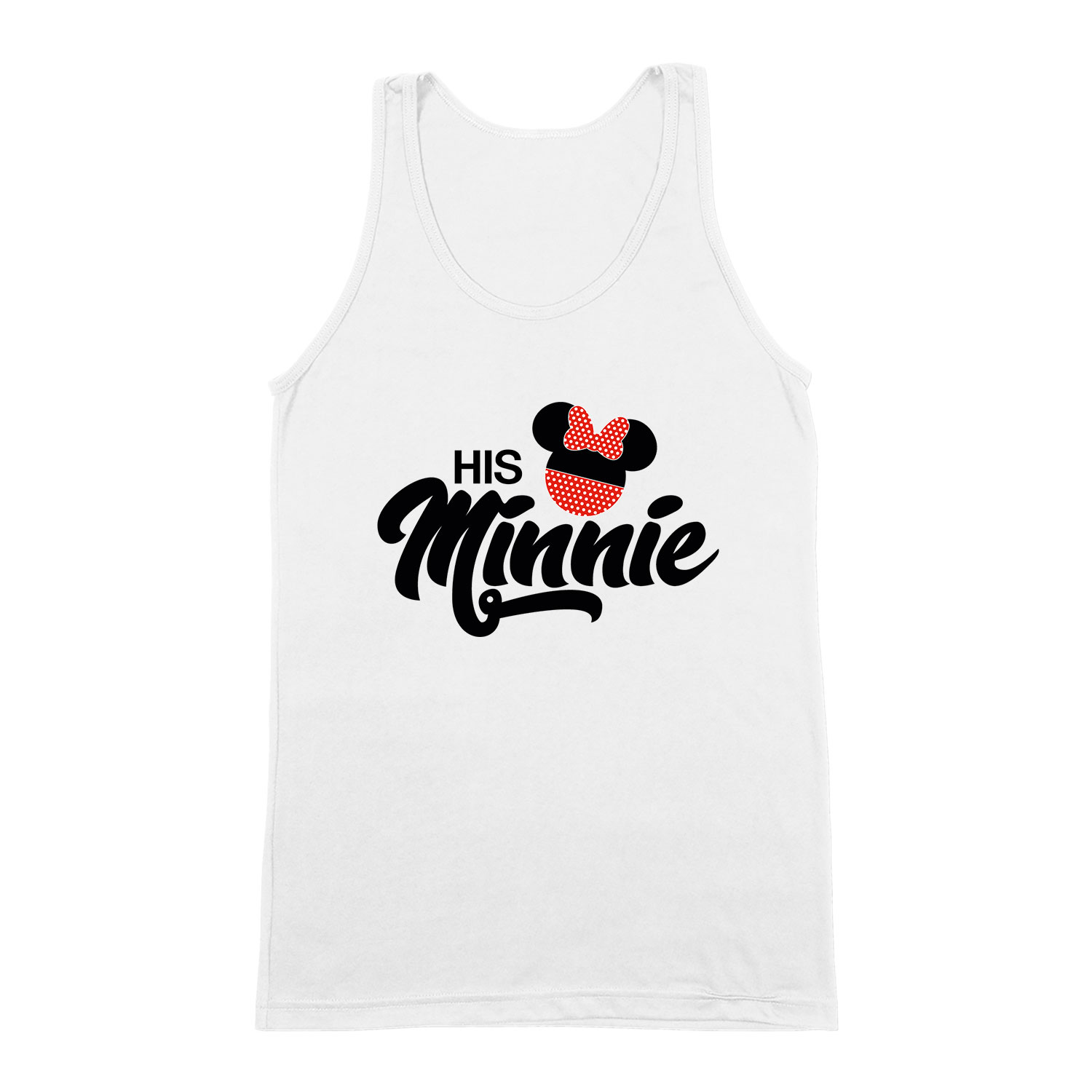 his minnie páros pároknak Fehér Férfi Trikó