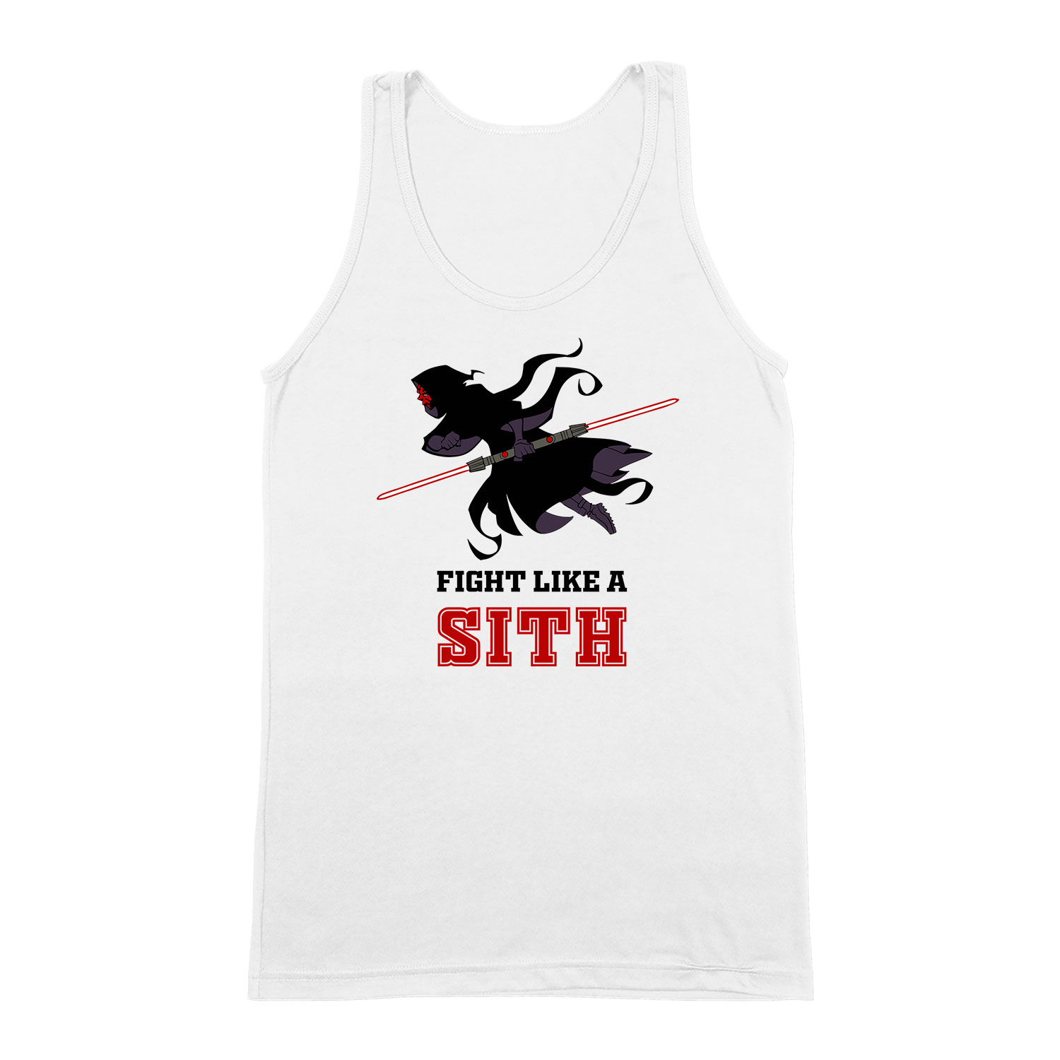darth maul star wars Fehér Férfi Trikó