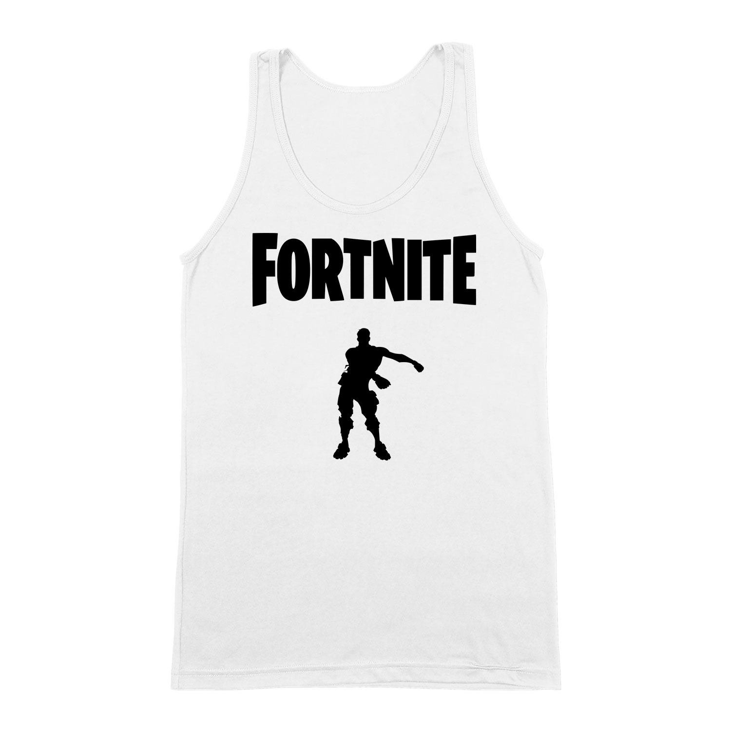 fortnite floss like a boss emote Fehér Férfi Trikó