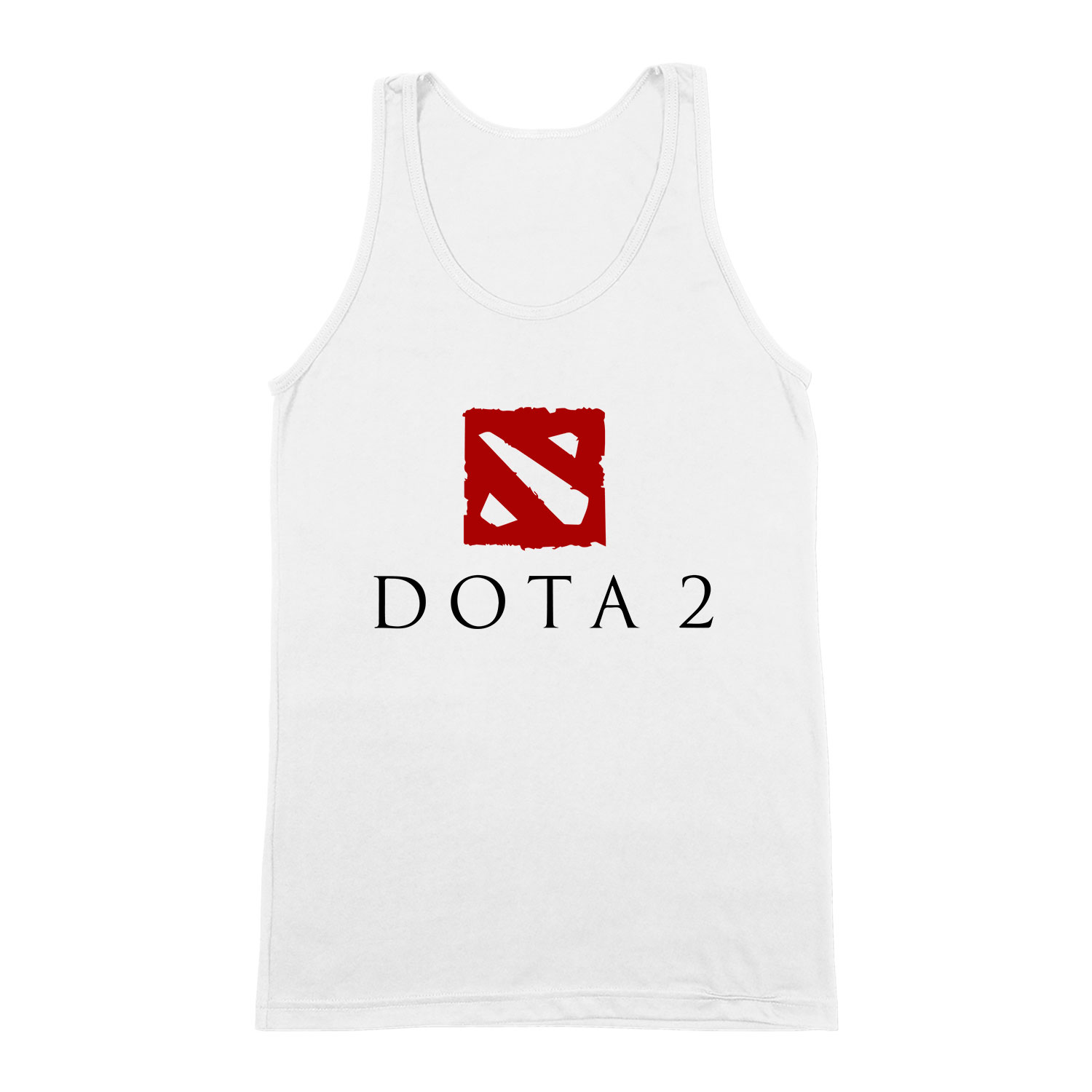 dota 2 gamer Fehér Férfi Trikó