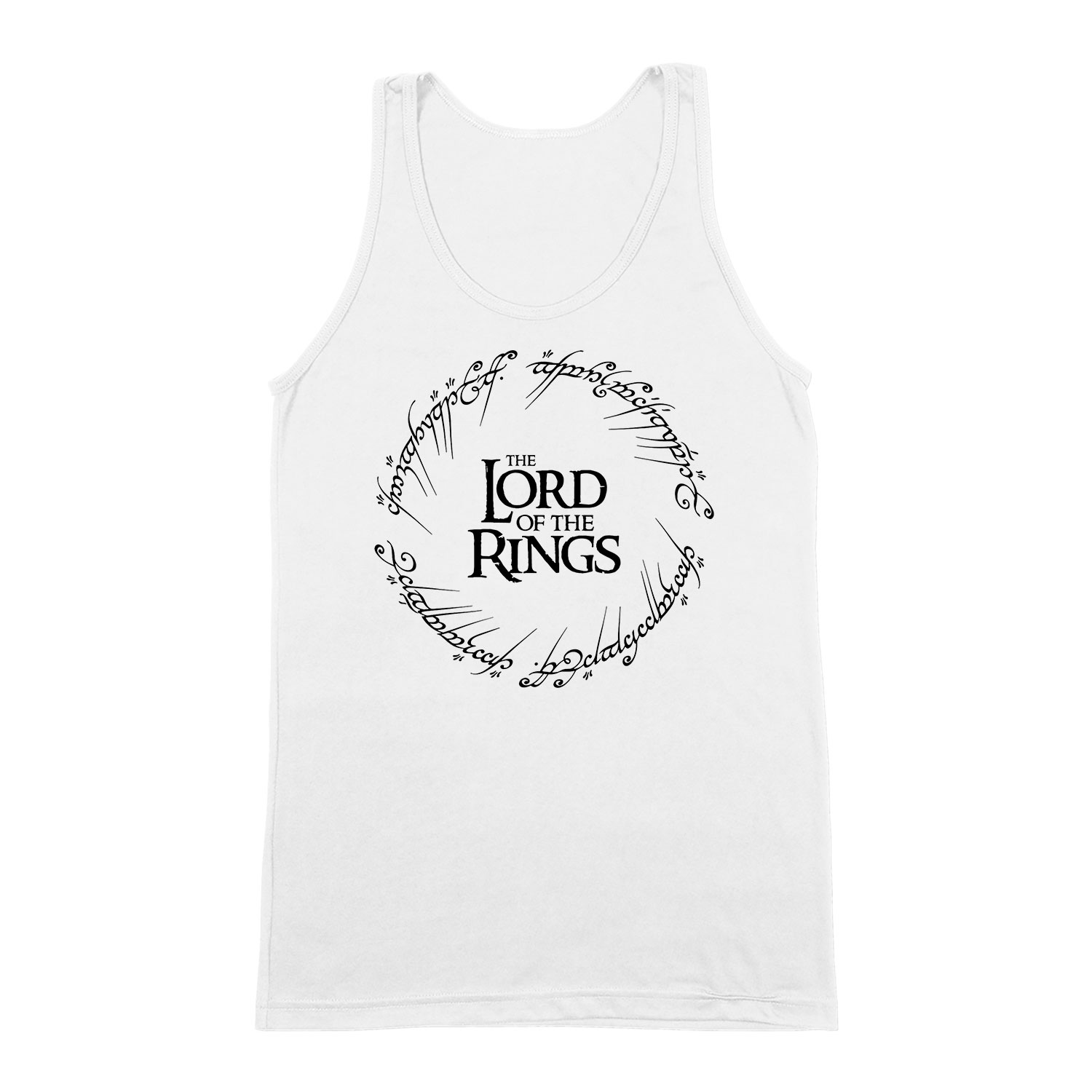 gyűrűk ura the lord of the rings Fehér Férfi Trikó
